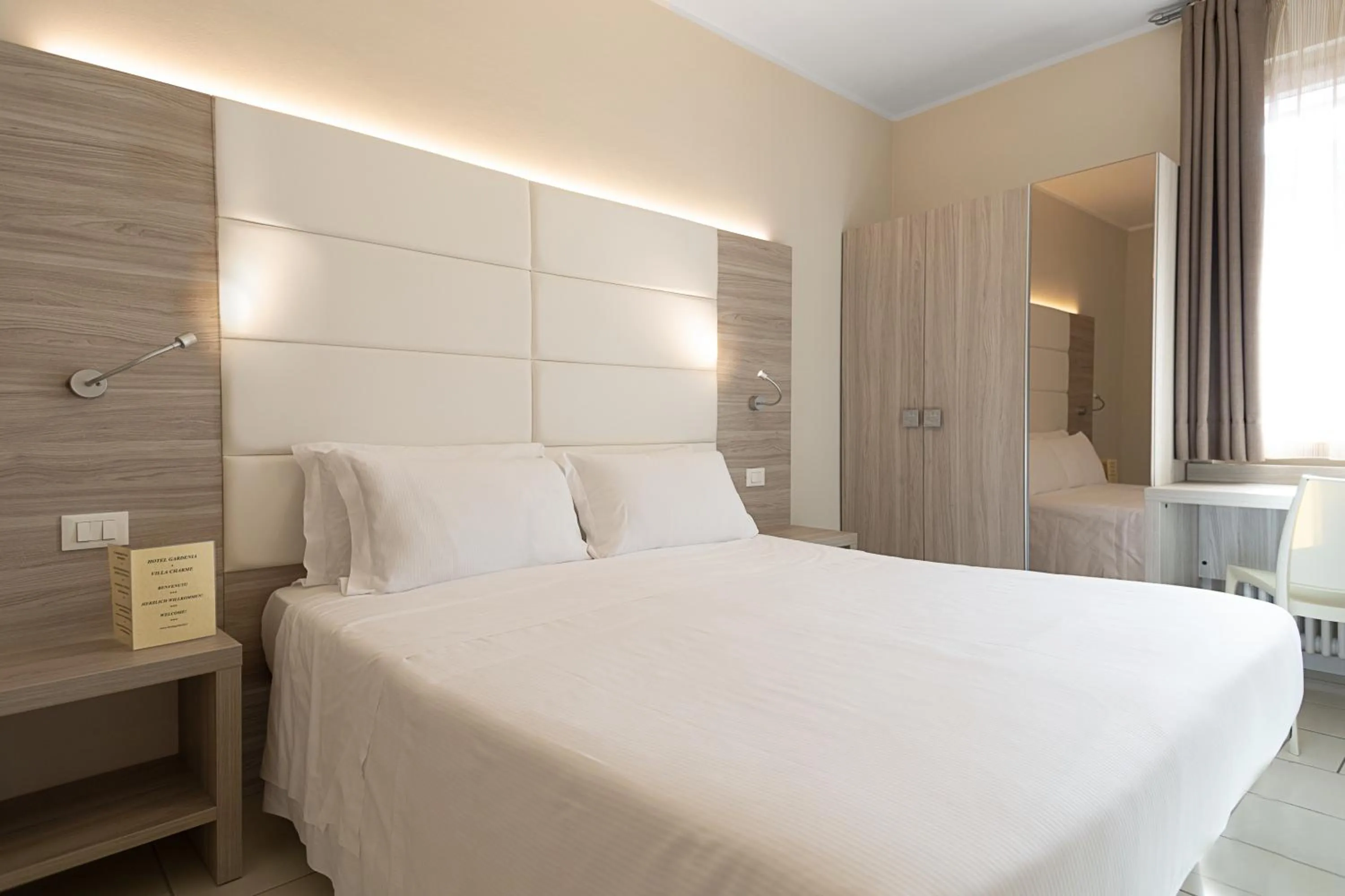 Bed in Hotel GARDENIA & Villa CHARME Adults Friendly 4Star service