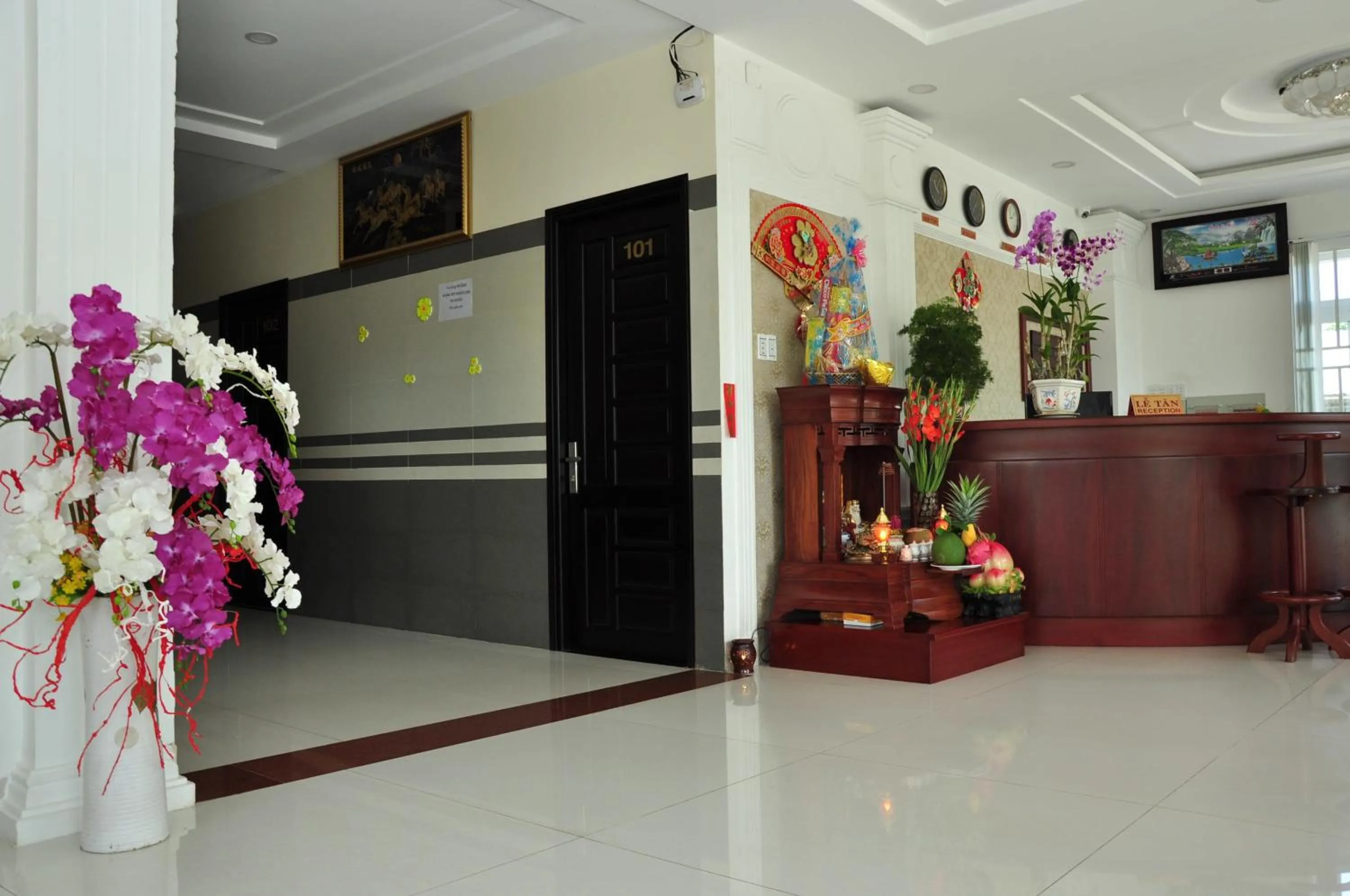 Lobby or reception in Tan Duy Hotel