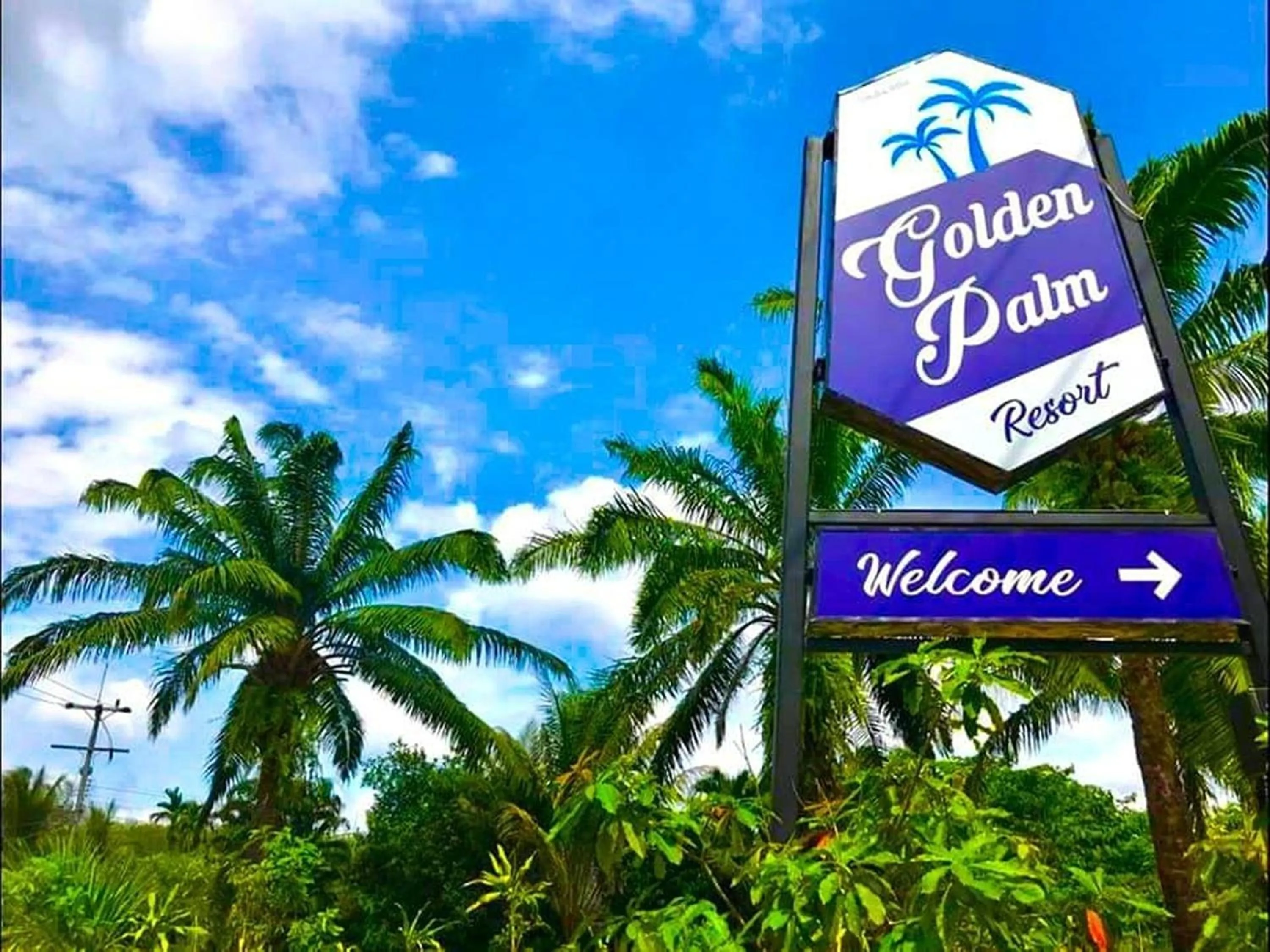 Property logo or sign in Golden Palm Resort