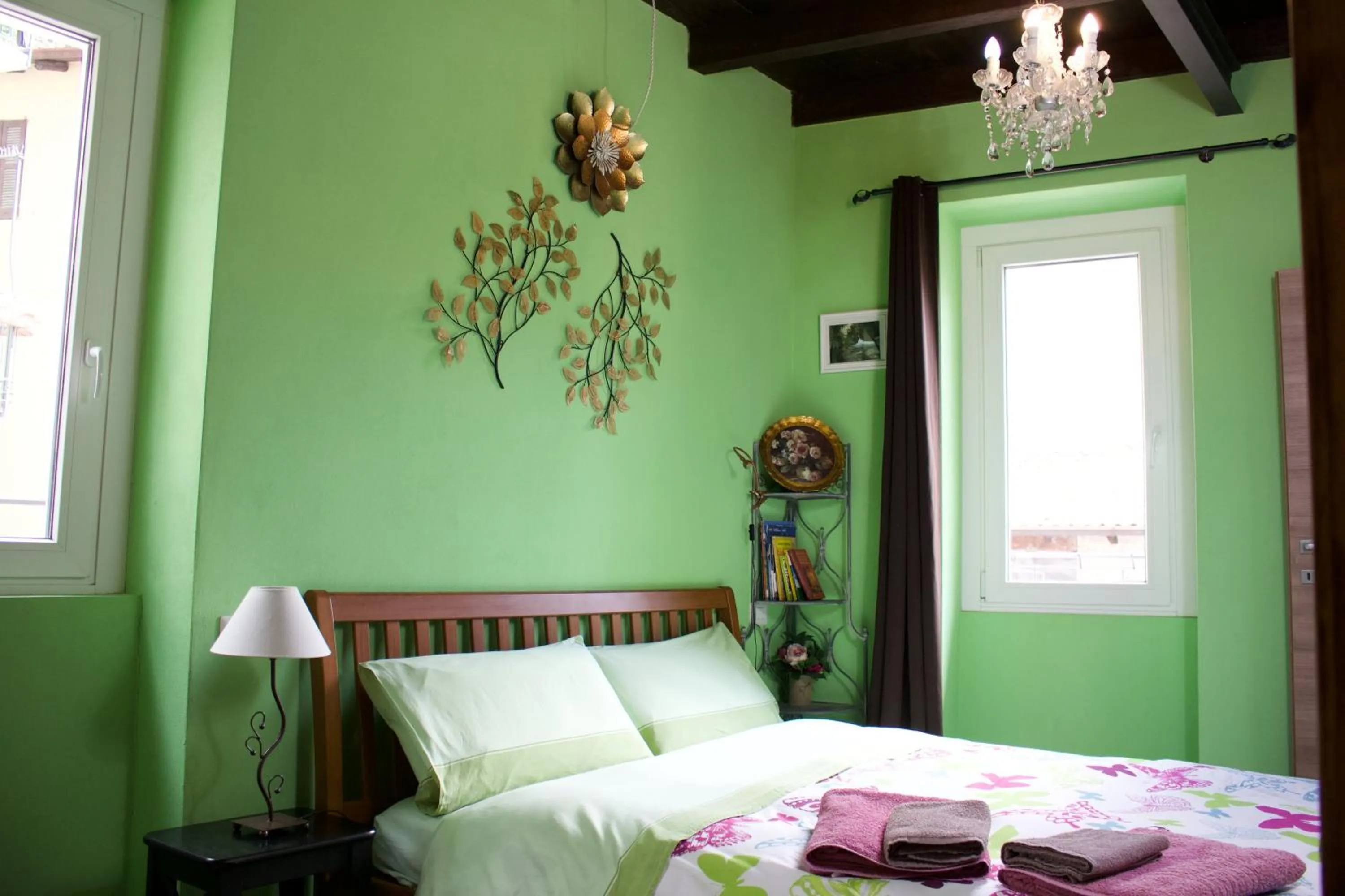 Bed in La Casa Sul Sasso