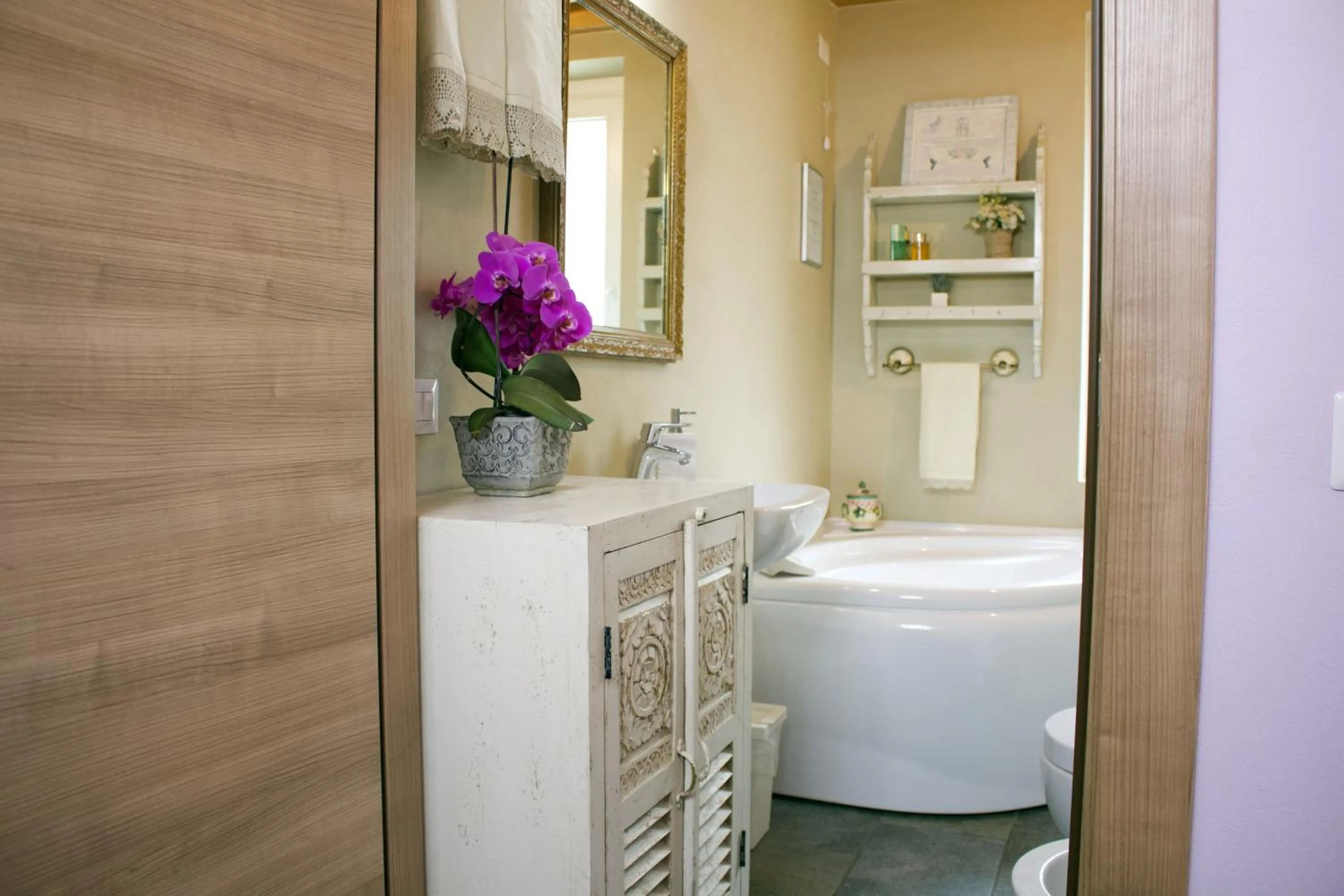 Bathroom in La Casa Sul Sasso