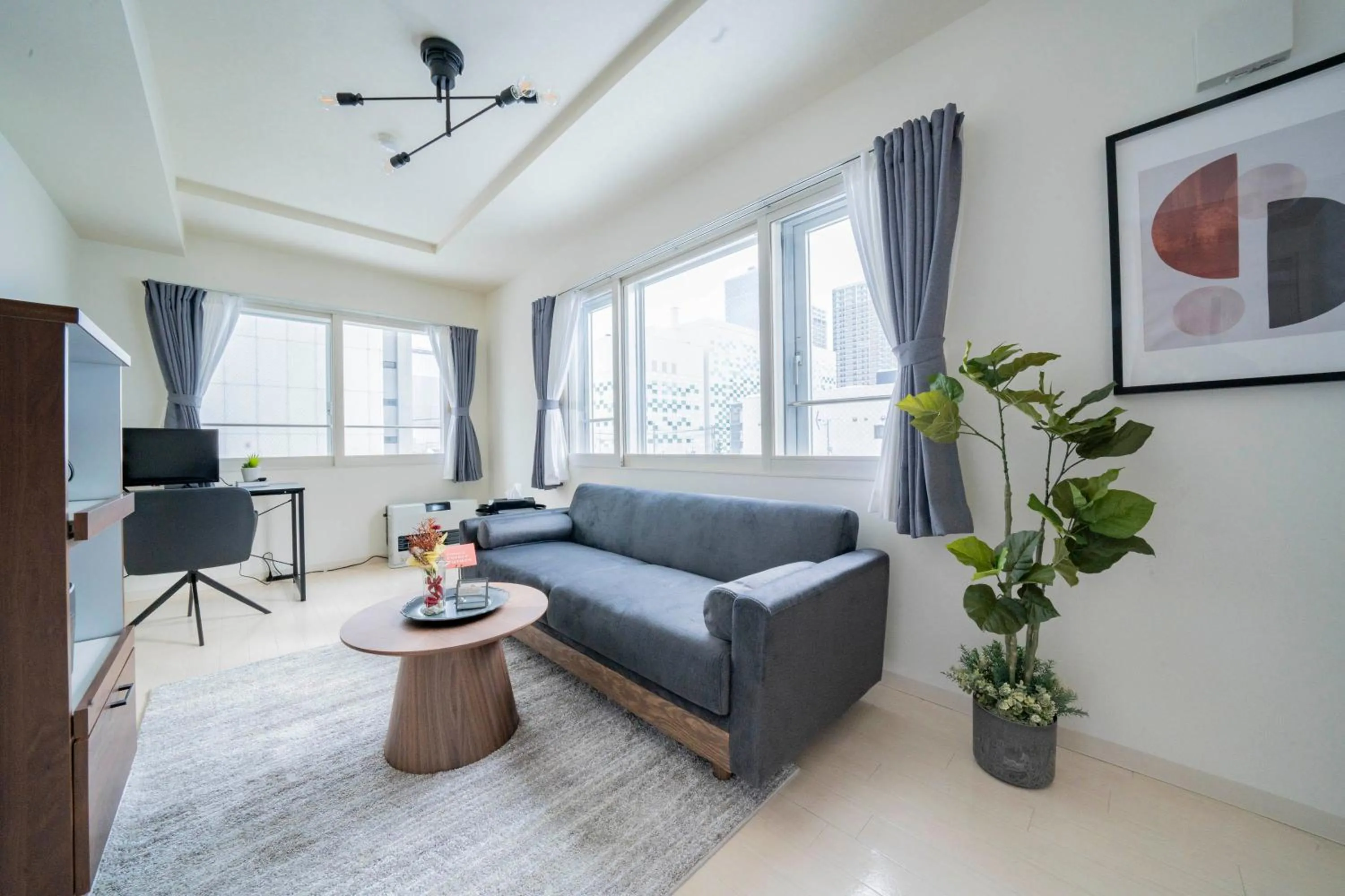 Living room in Court Villa Sapporo 403