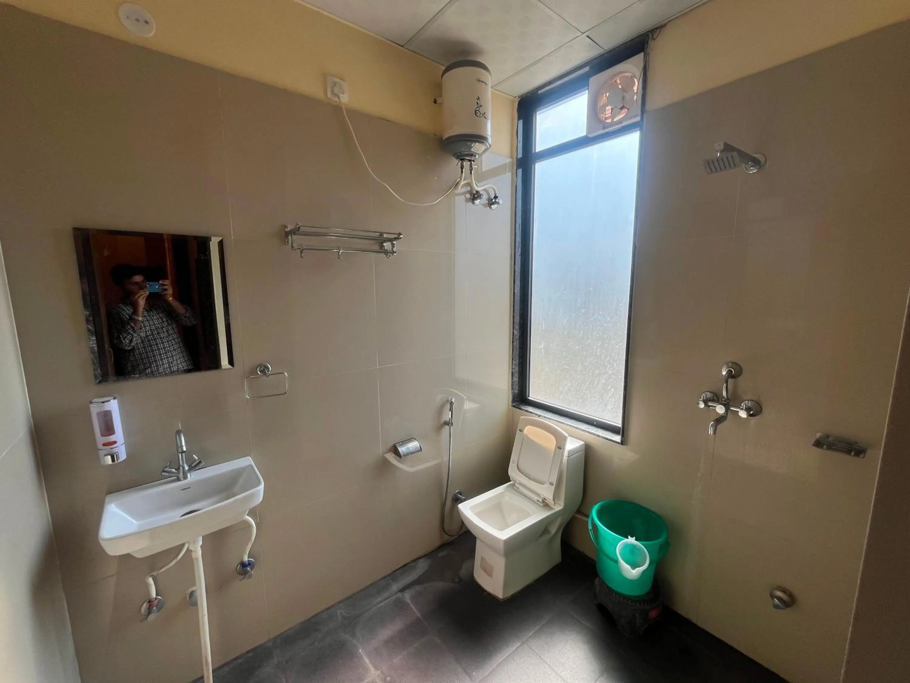 Bathroom in Hotel O Golden Manor Inn