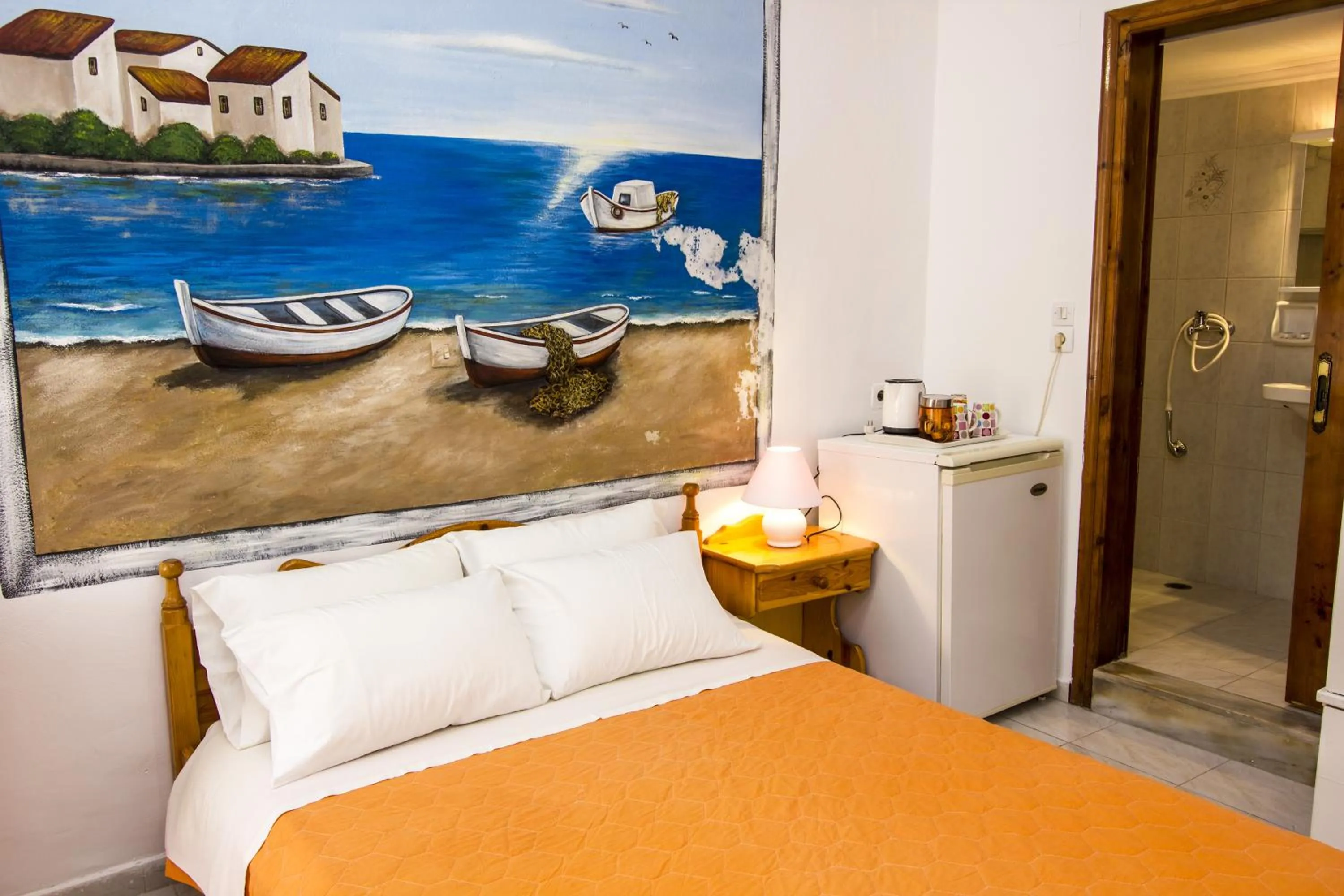 Decorative detail in Symi Center Hotel