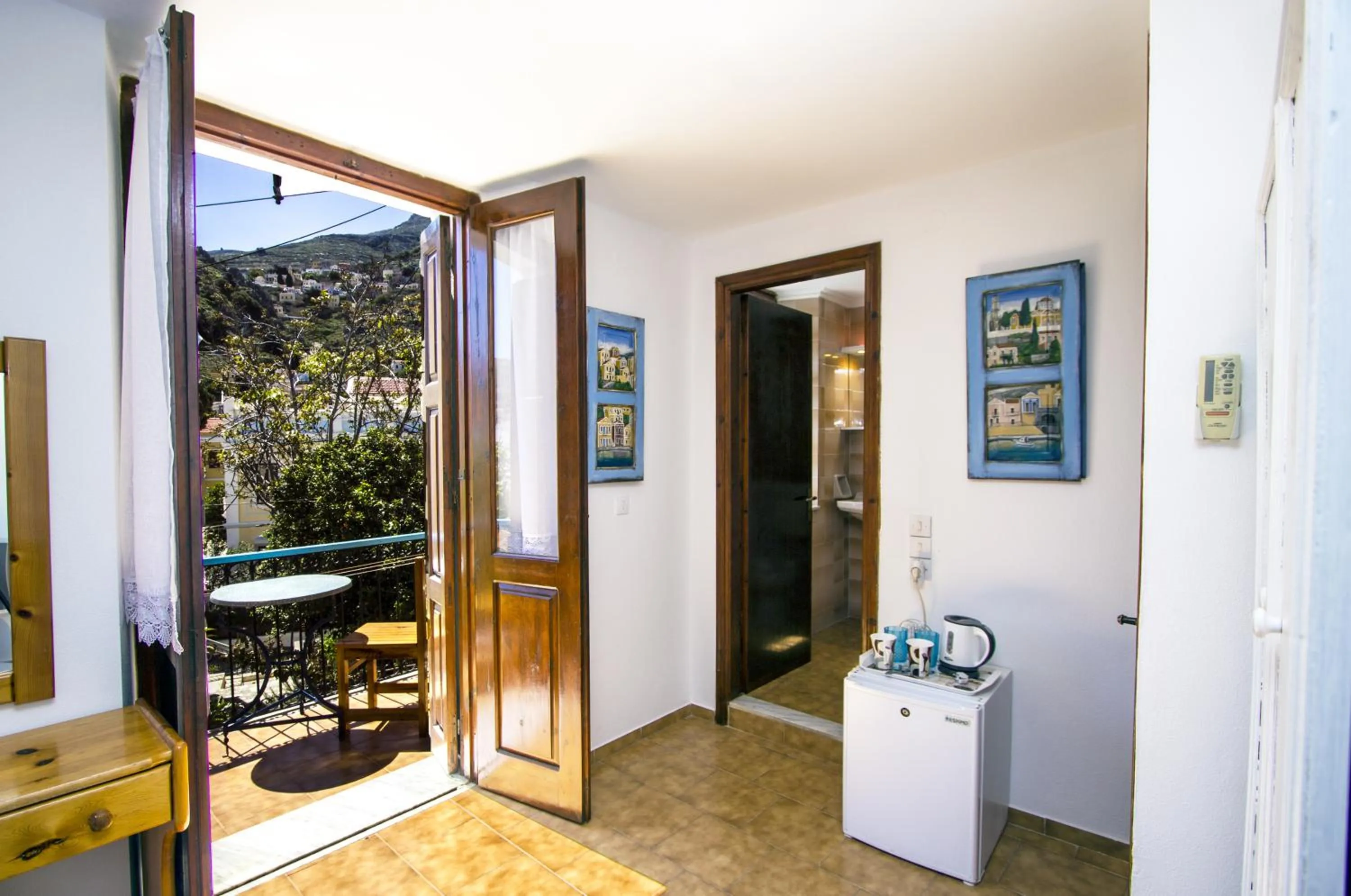 View (from property/room) in Symi Center Hotel