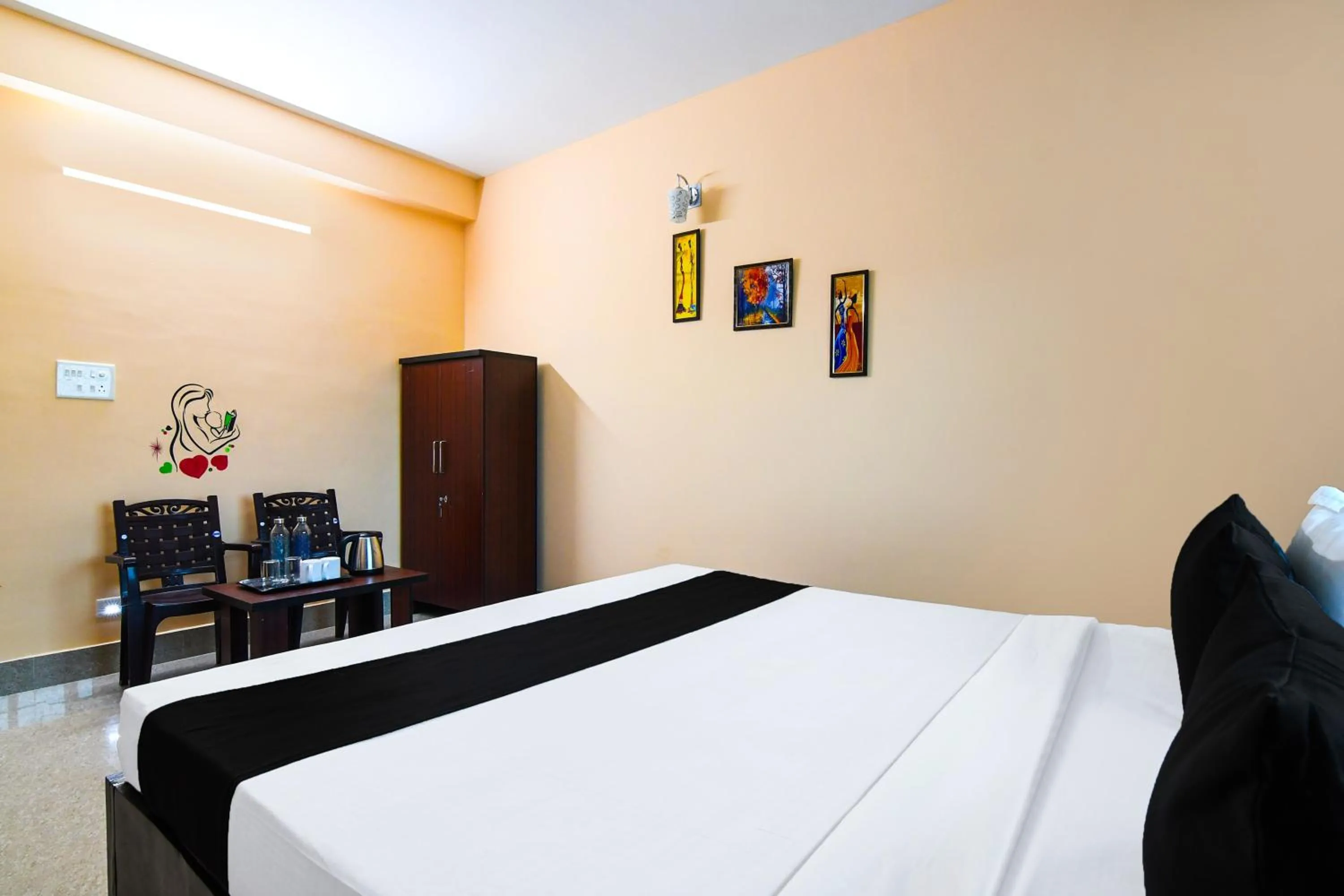 Bedroom, Bed in Hotel O Secret Heaven