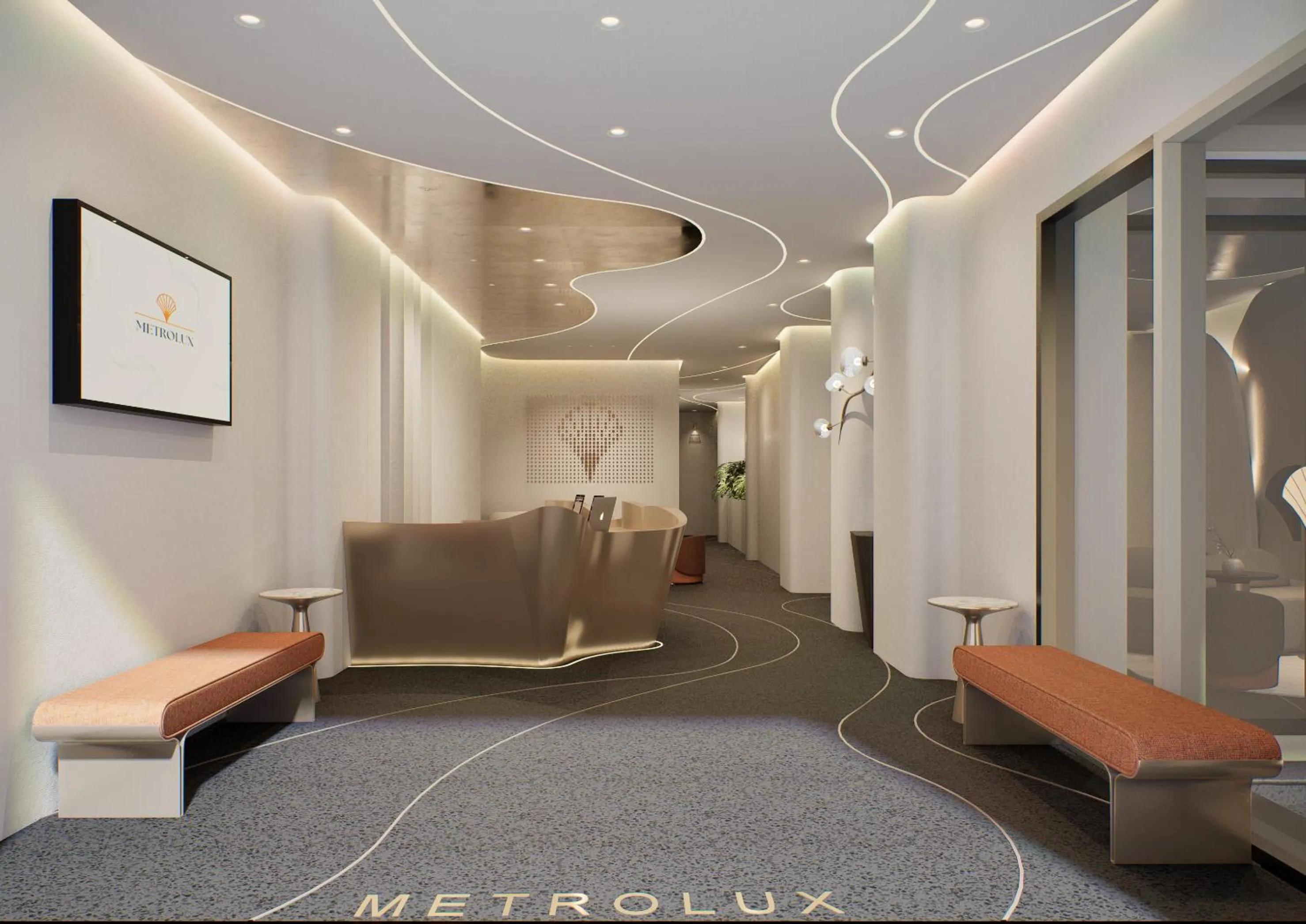 Property building in Metrolux City Contemporary Hotel
