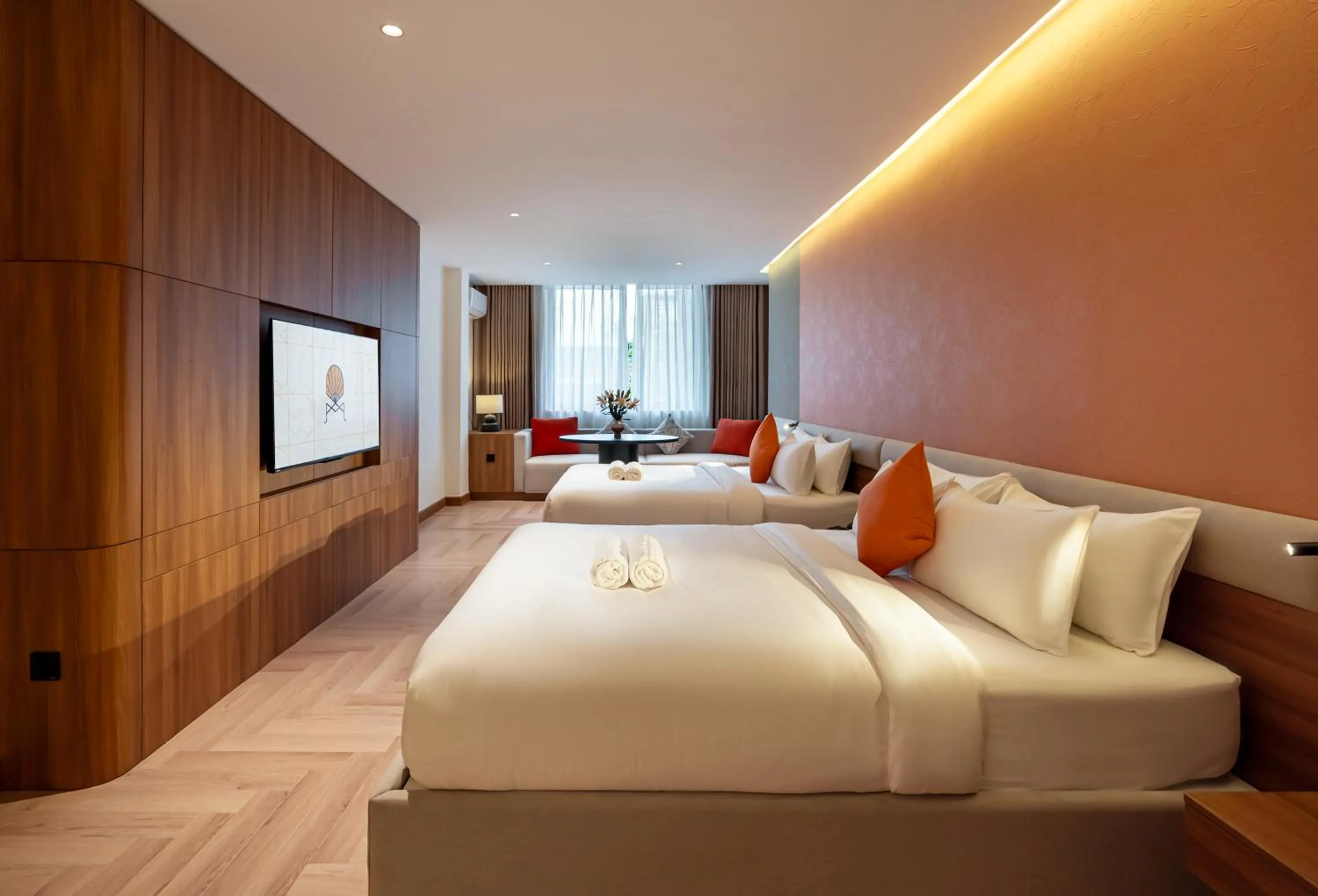 Bed in Metrolux City Contemporary Hotel