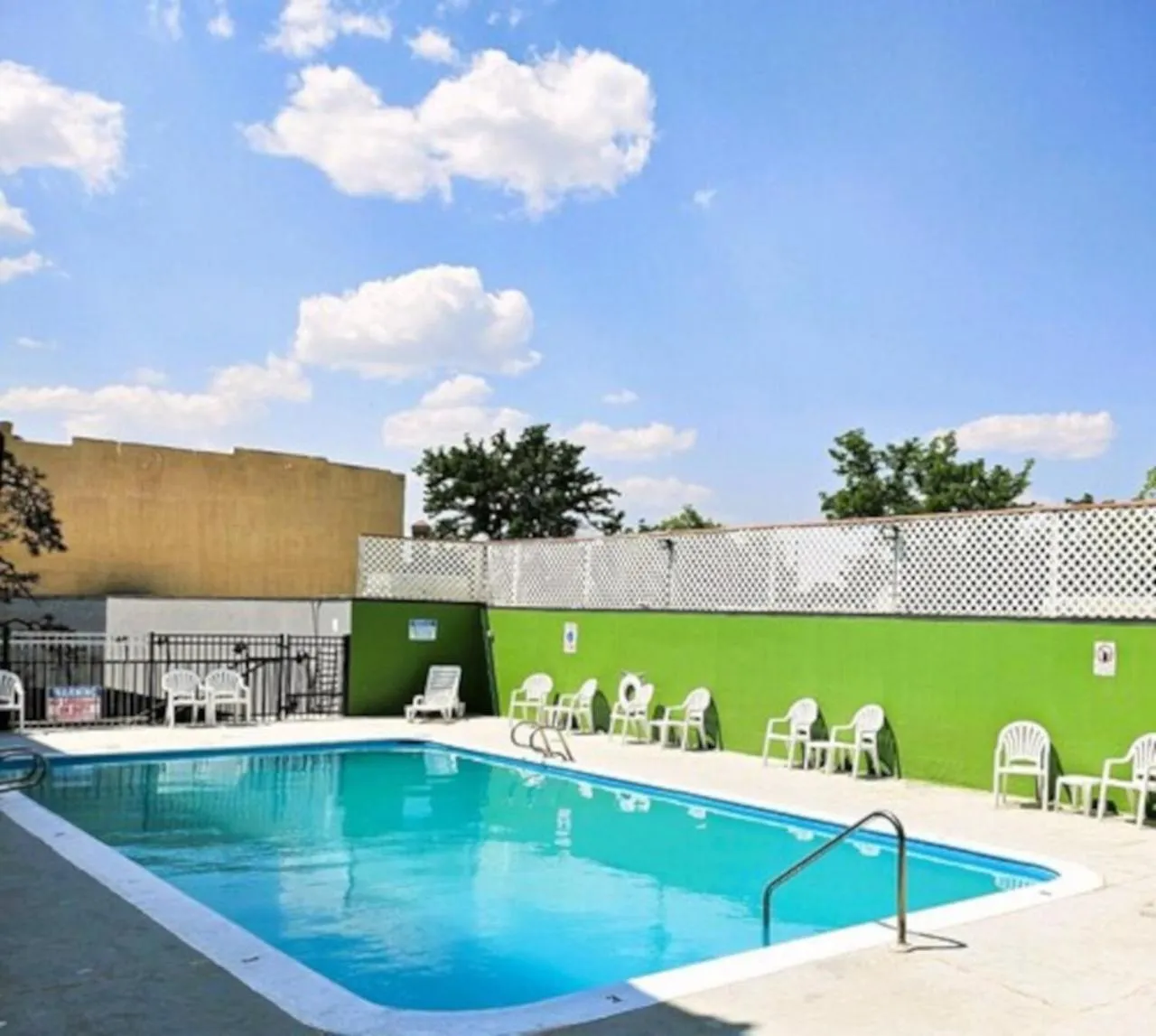 Swimming pool in Super 8 by Wyndham Great Falls City Center