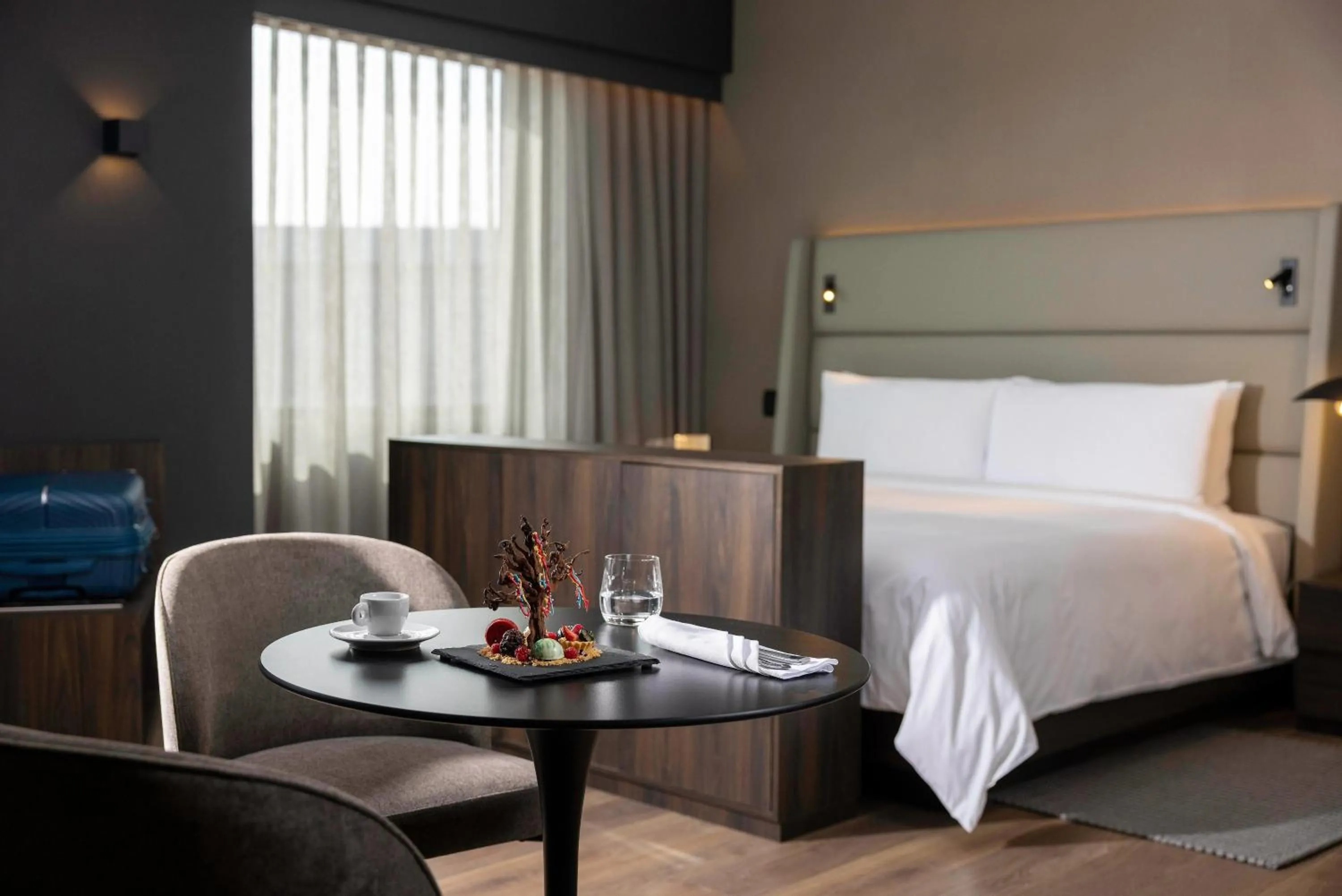 Photo of the whole room, Bed in Wyndham Grand Costa Del Sol Lima Airport