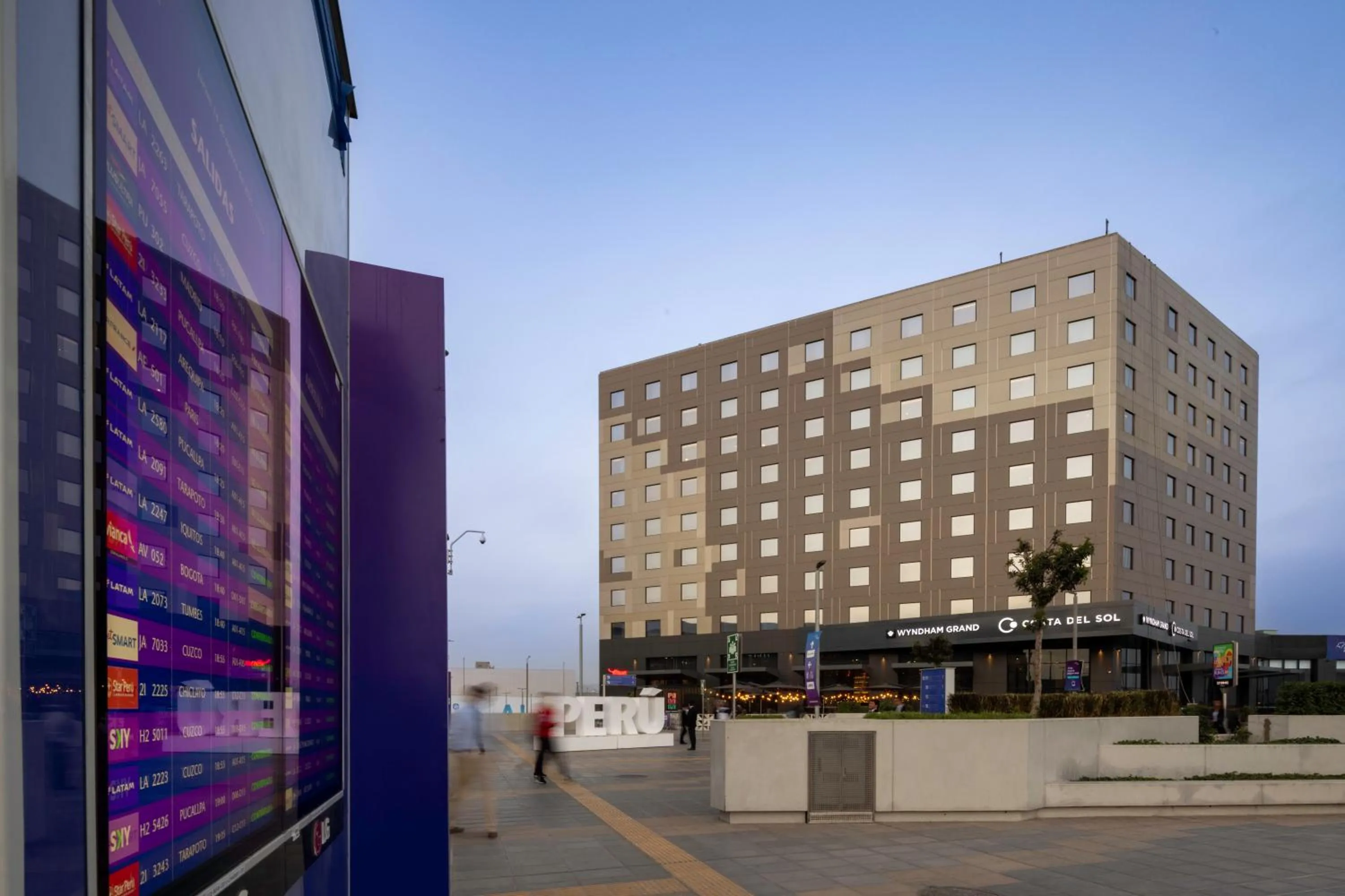 Property building in Wyndham Grand Costa Del Sol Lima Airport