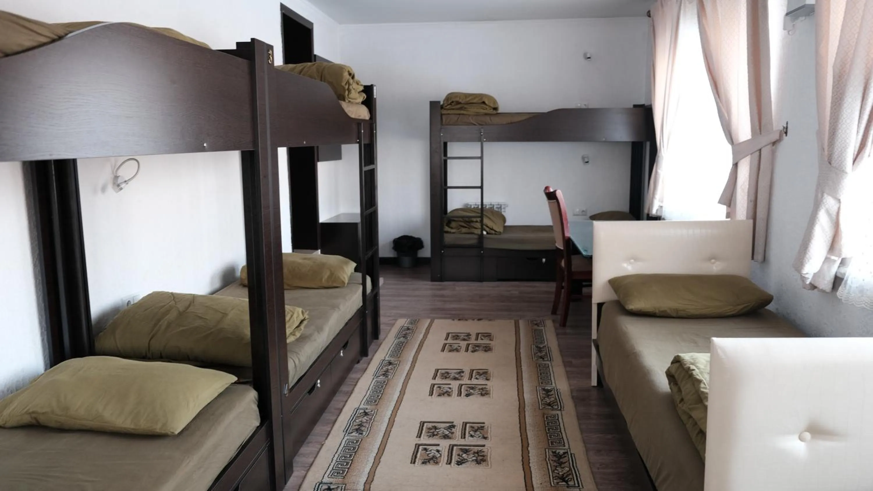 Photo of the whole room, Bed in Apple Hostel Bishkek