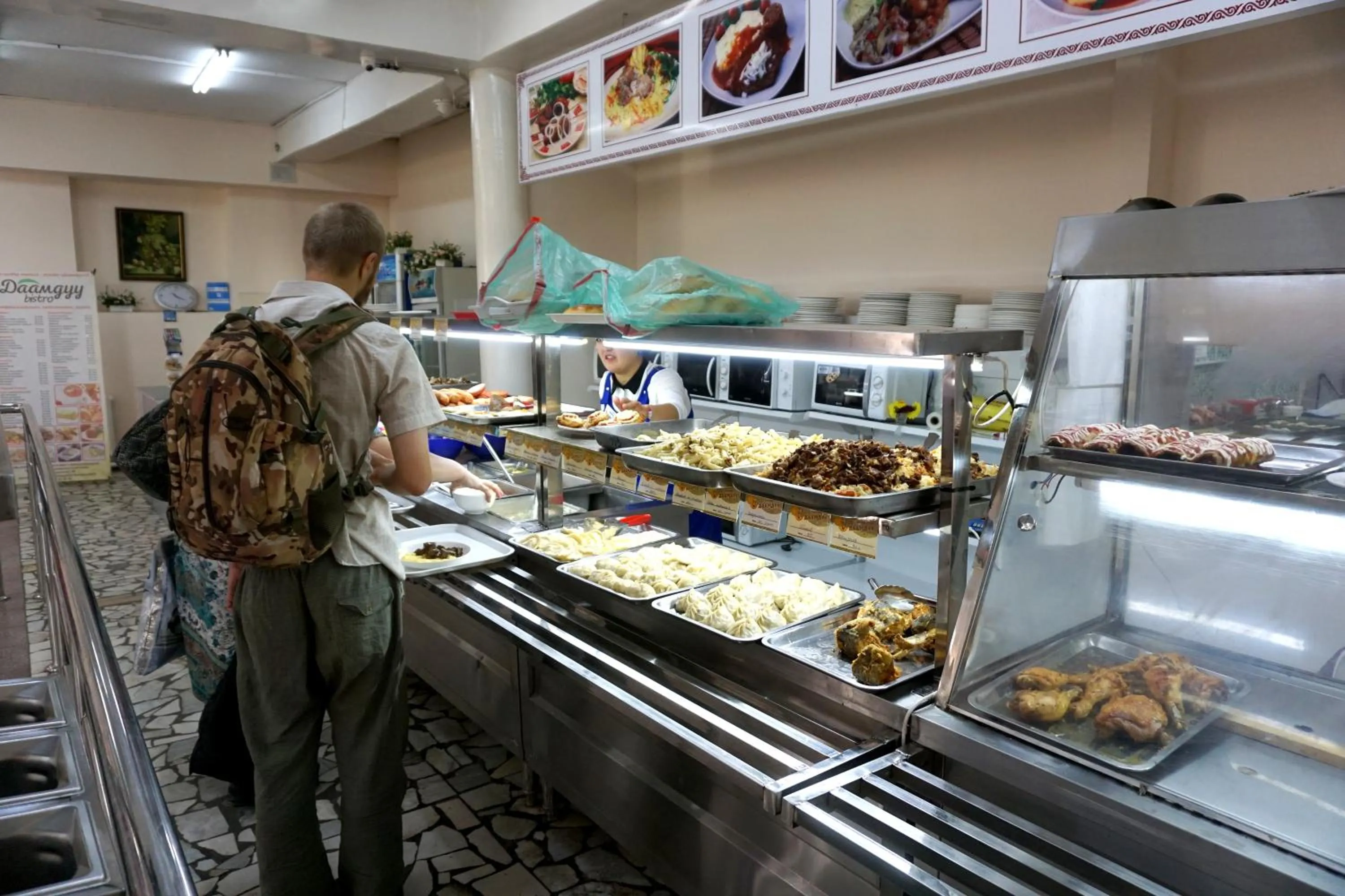 group of guests in Apple Hostel Bishkek