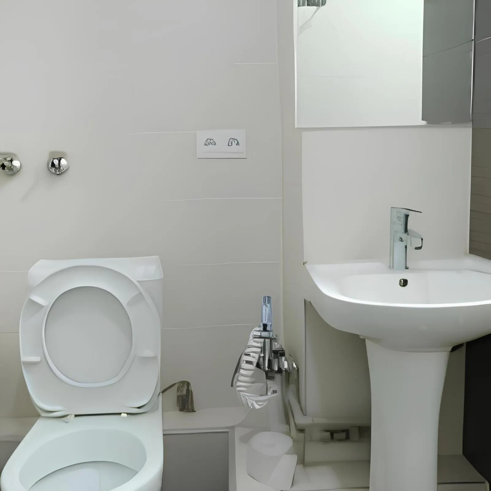 Bathroom in Apple Hostel Bishkek