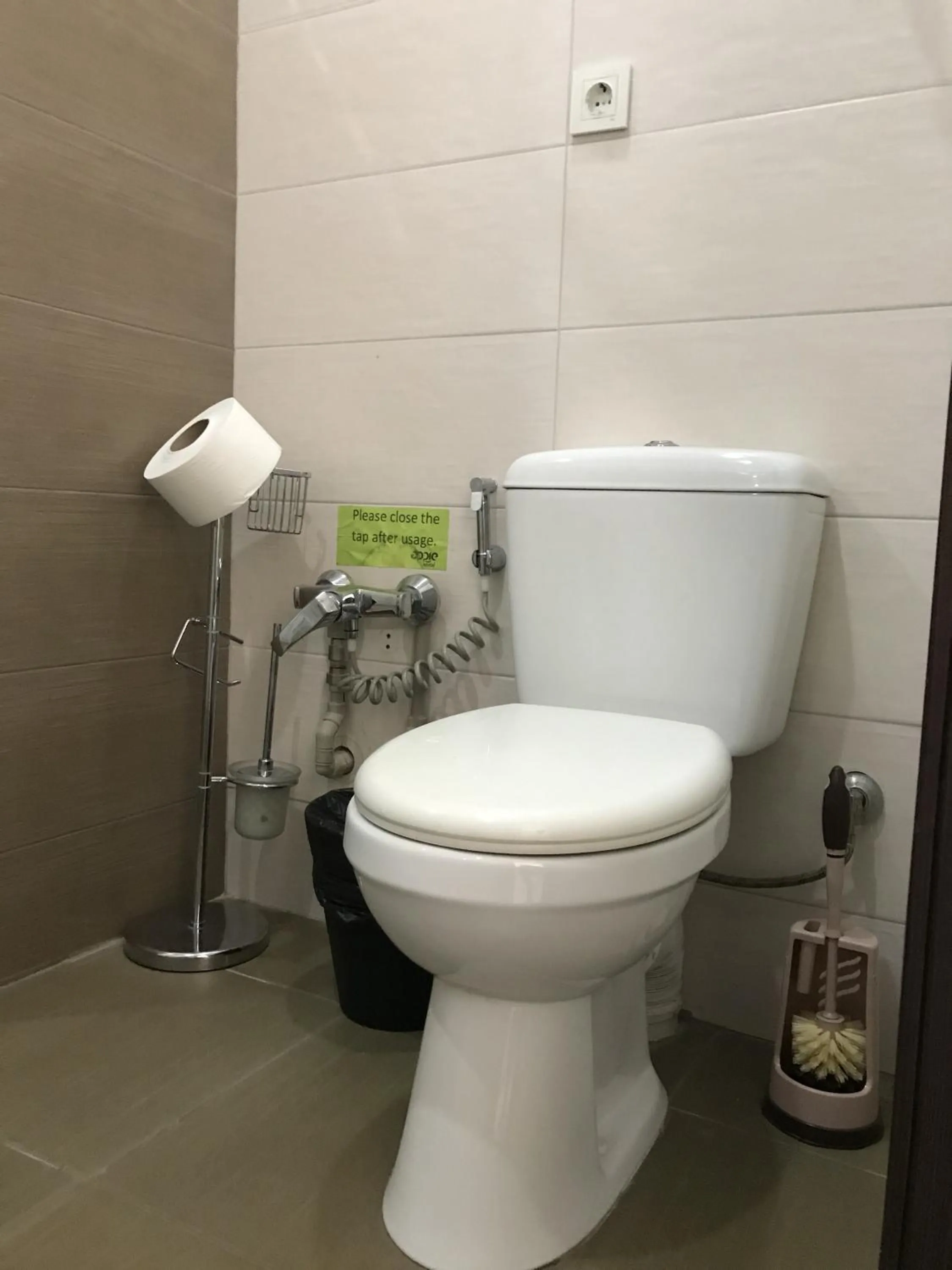 Toilet in Apple Hostel Bishkek