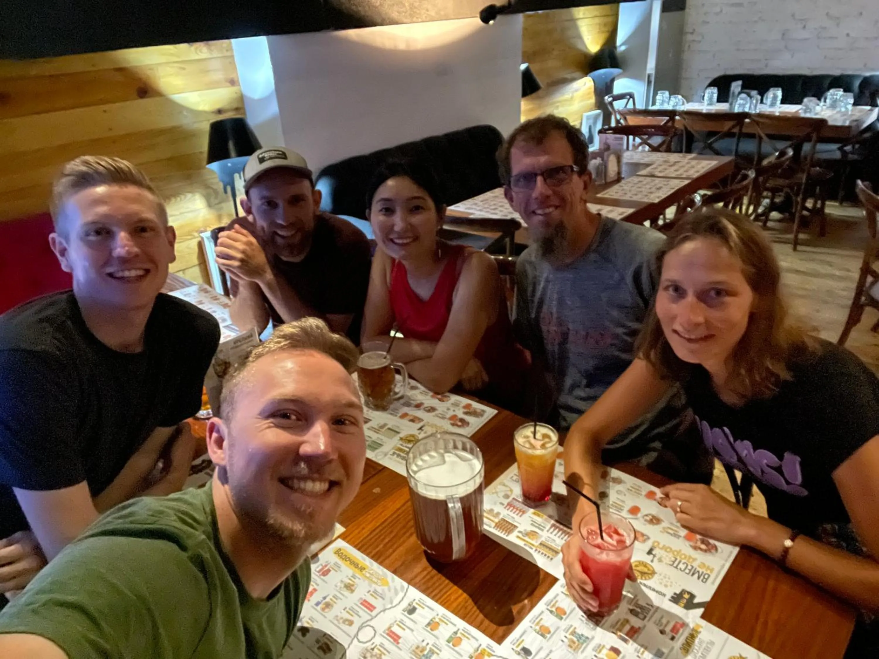 Guests in Apple Hostel Bishkek