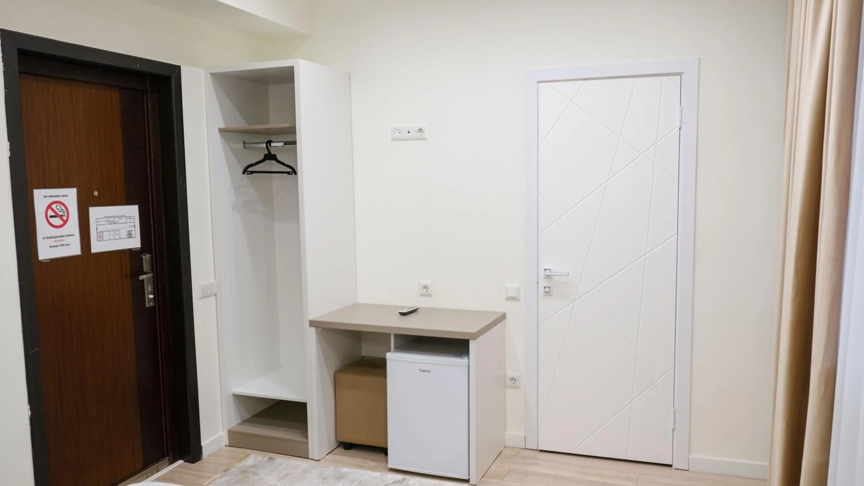 wardrobe in Apple Hostel Bishkek