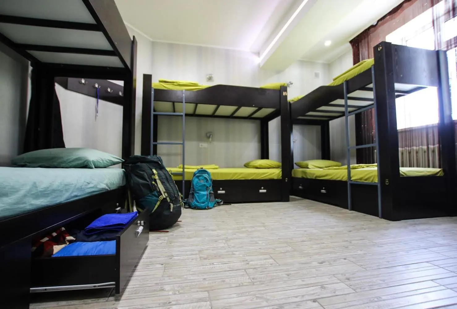 Photo of the whole room, Bed in Apple Hostel Bishkek