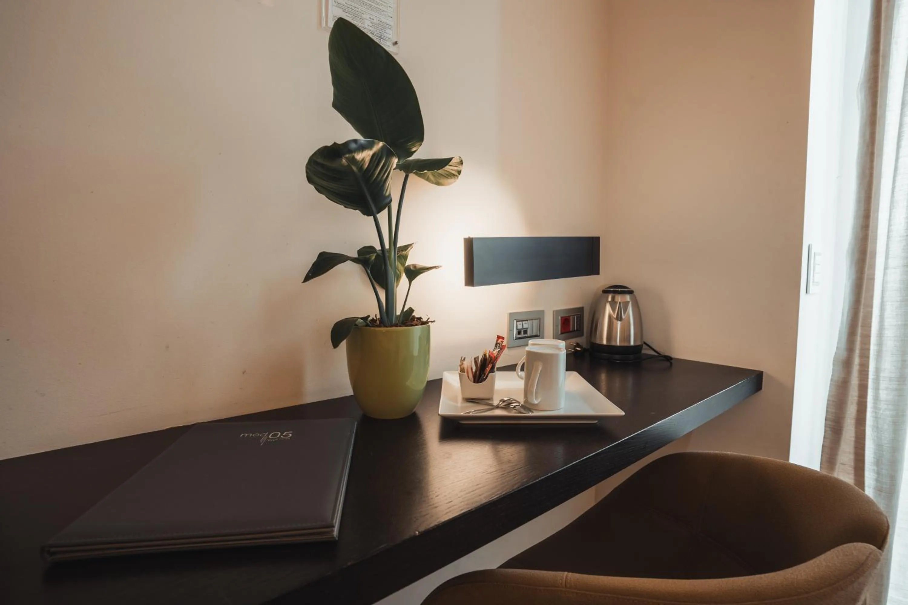 Decorative detail in Mod 05 Bike Hotel