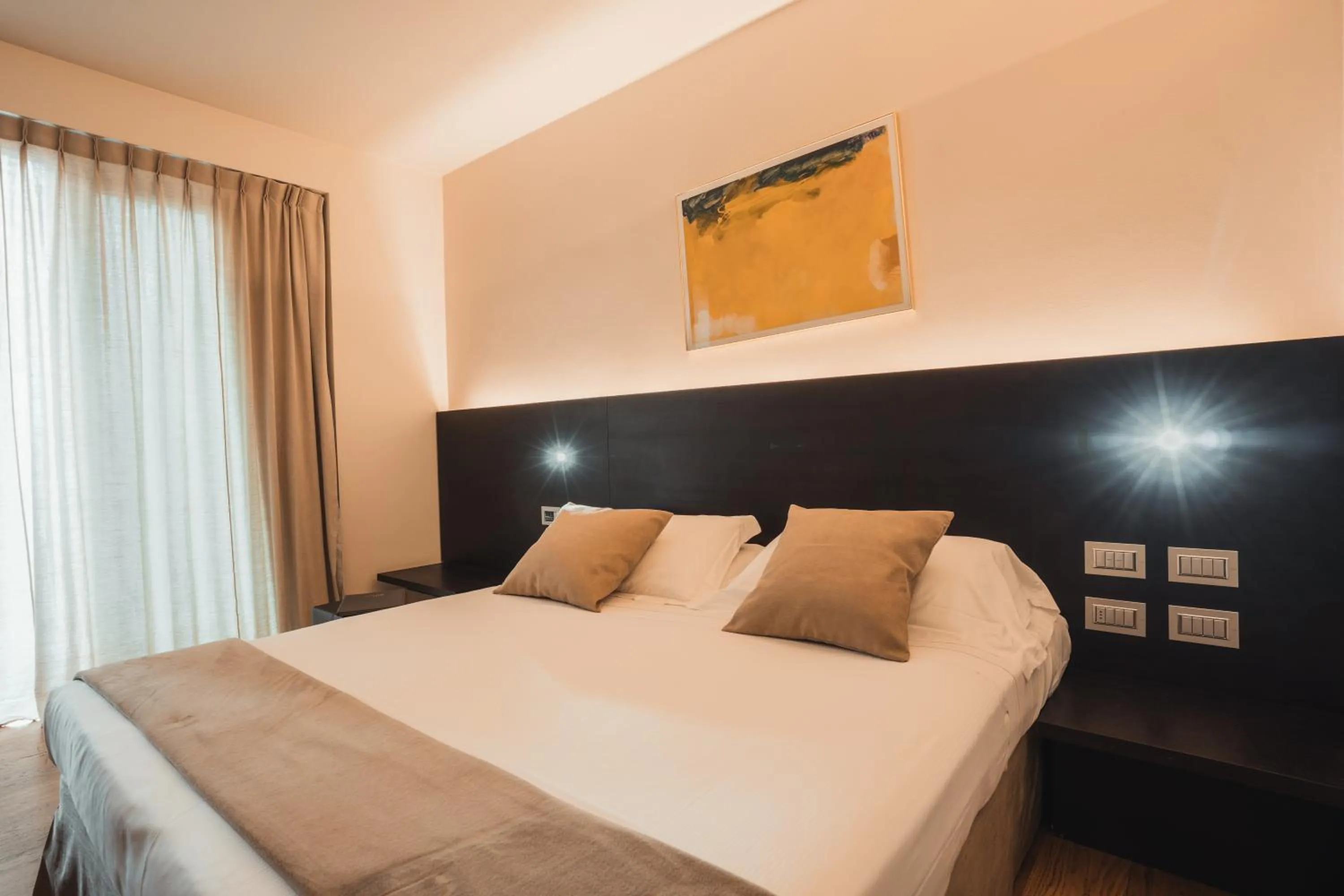 Bed in Mod 05 Bike Hotel