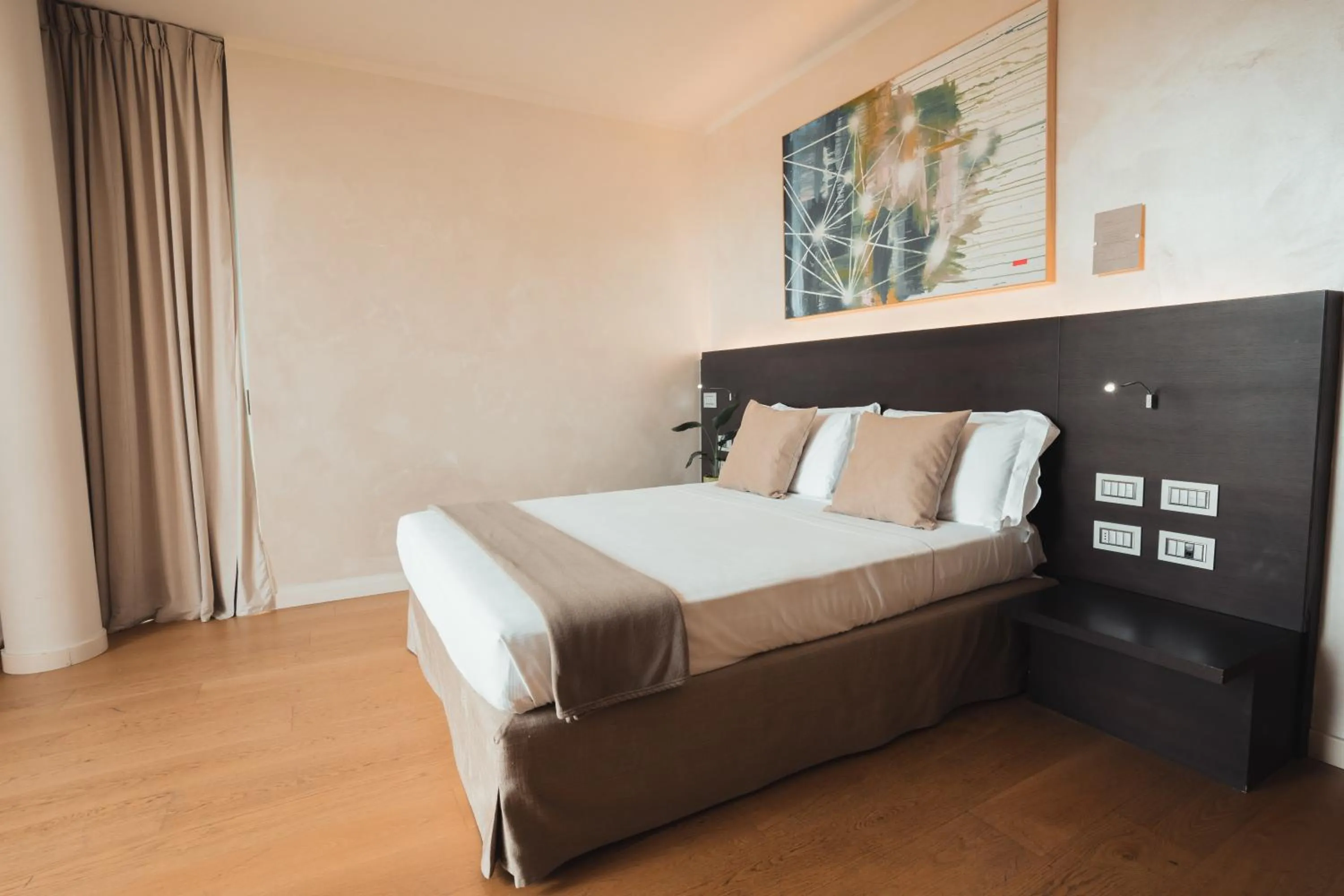 Bed in Mod 05 Bike Hotel