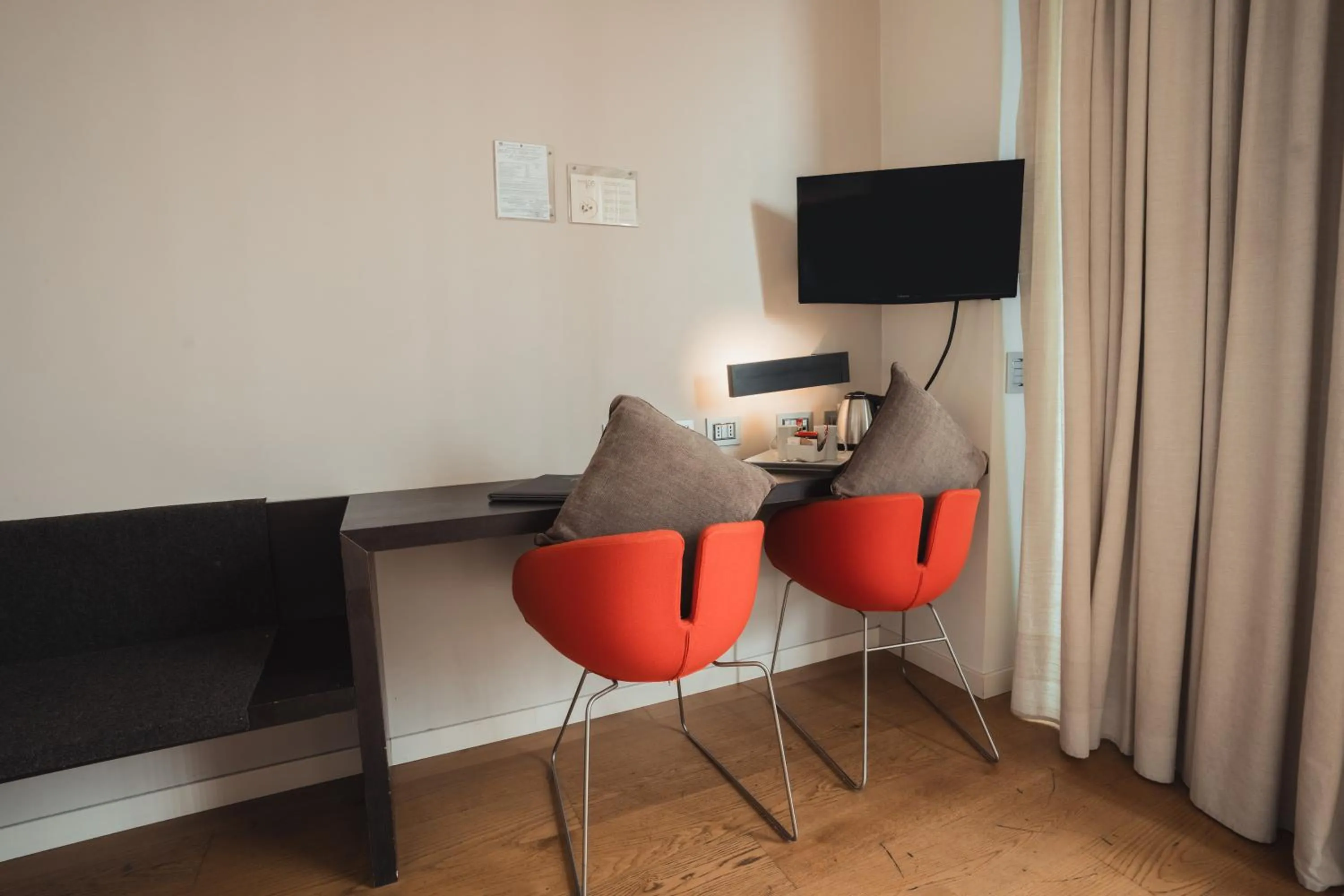 Decorative detail in Mod 05 Bike Hotel