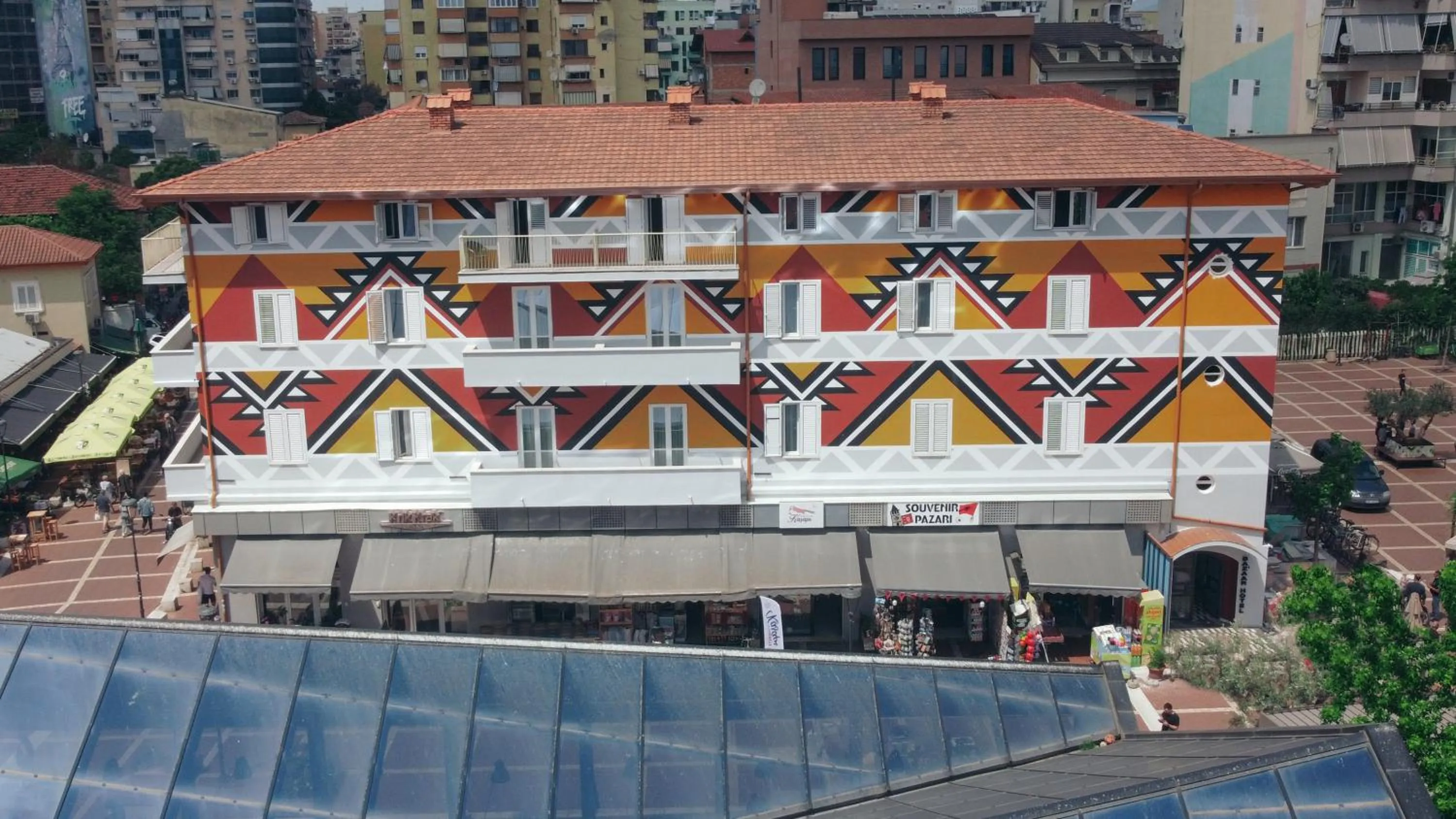 Property building in Bazaar Hotel