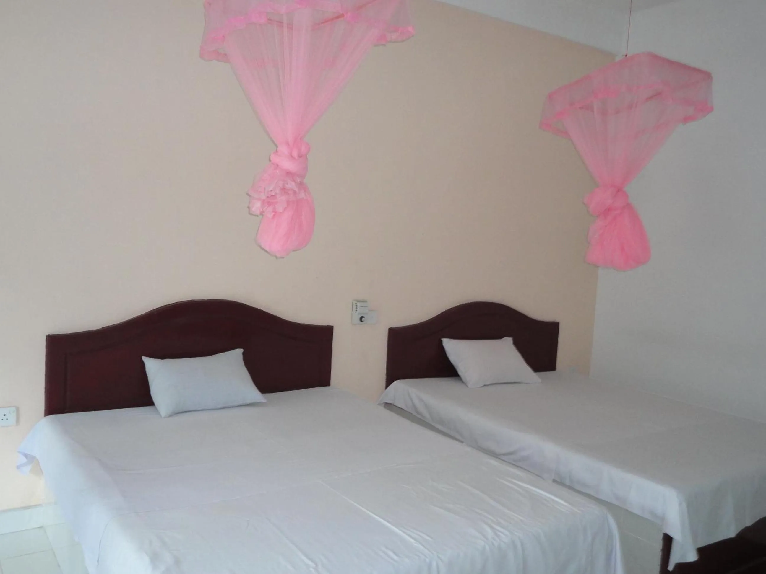 Bed in White Elephant Hotel