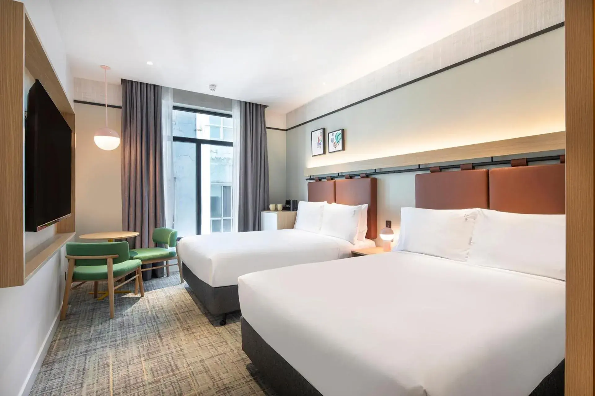 Standard Double Room with Two Double Beds in Holiday Inn Melbourne Bourke Street Mall by IHG Standard Double Room with Two Double Beds in Holiday Inn Melbourne Bourke Street Mall by IHG