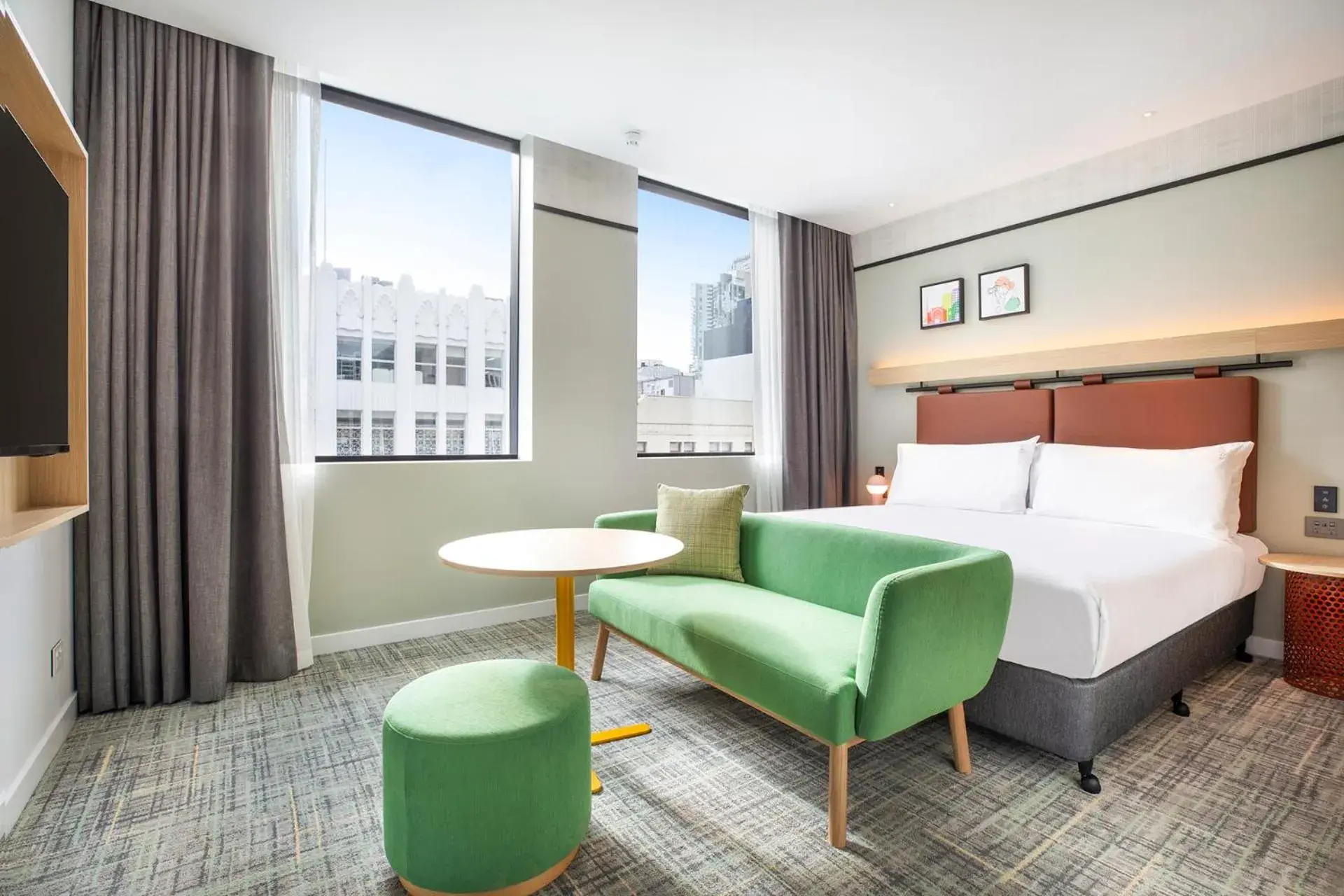 Premium King Room with City View in Holiday Inn Melbourne Bourke Street Mall by IHG Premium King Room with City View in Holiday Inn Melbourne Bourke Street Mall by IHG