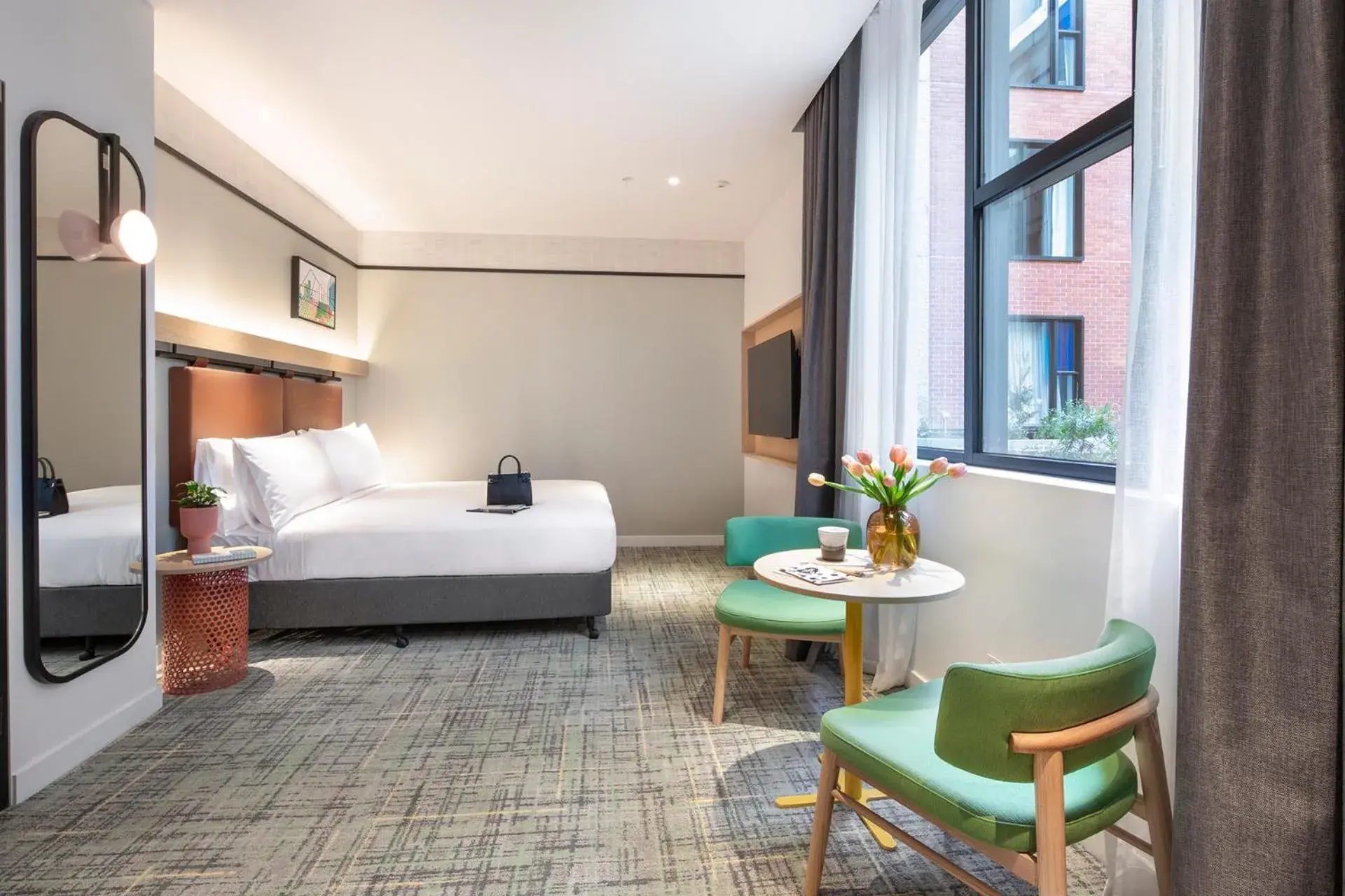 Standard King Room with Courtyard View in Holiday Inn Melbourne Bourke Street Mall by IHG Standard King Room with Courtyard View in Holiday Inn Melbourne Bourke Street Mall by IHG