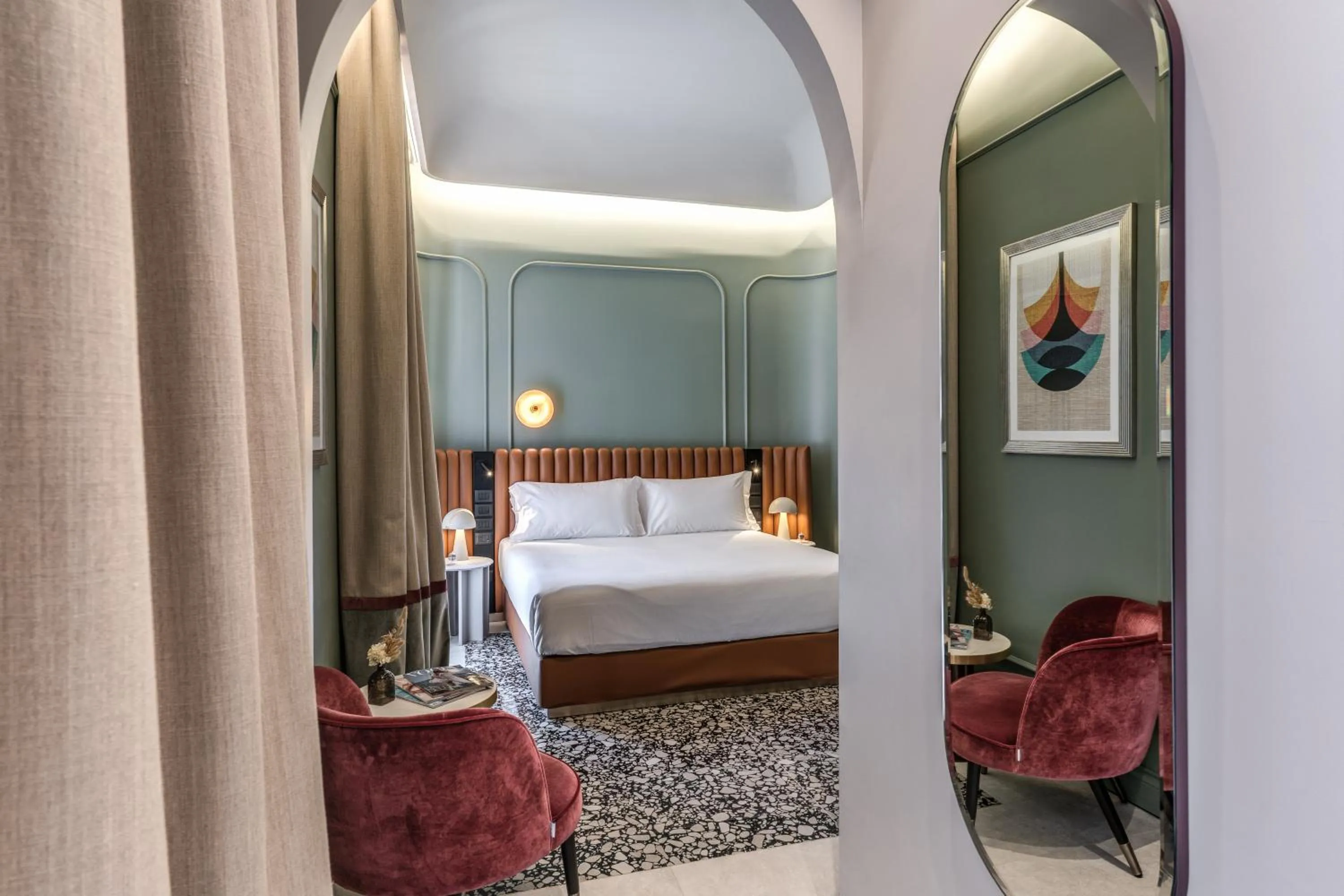 Bed in Dimora Coppelle - Adults Only