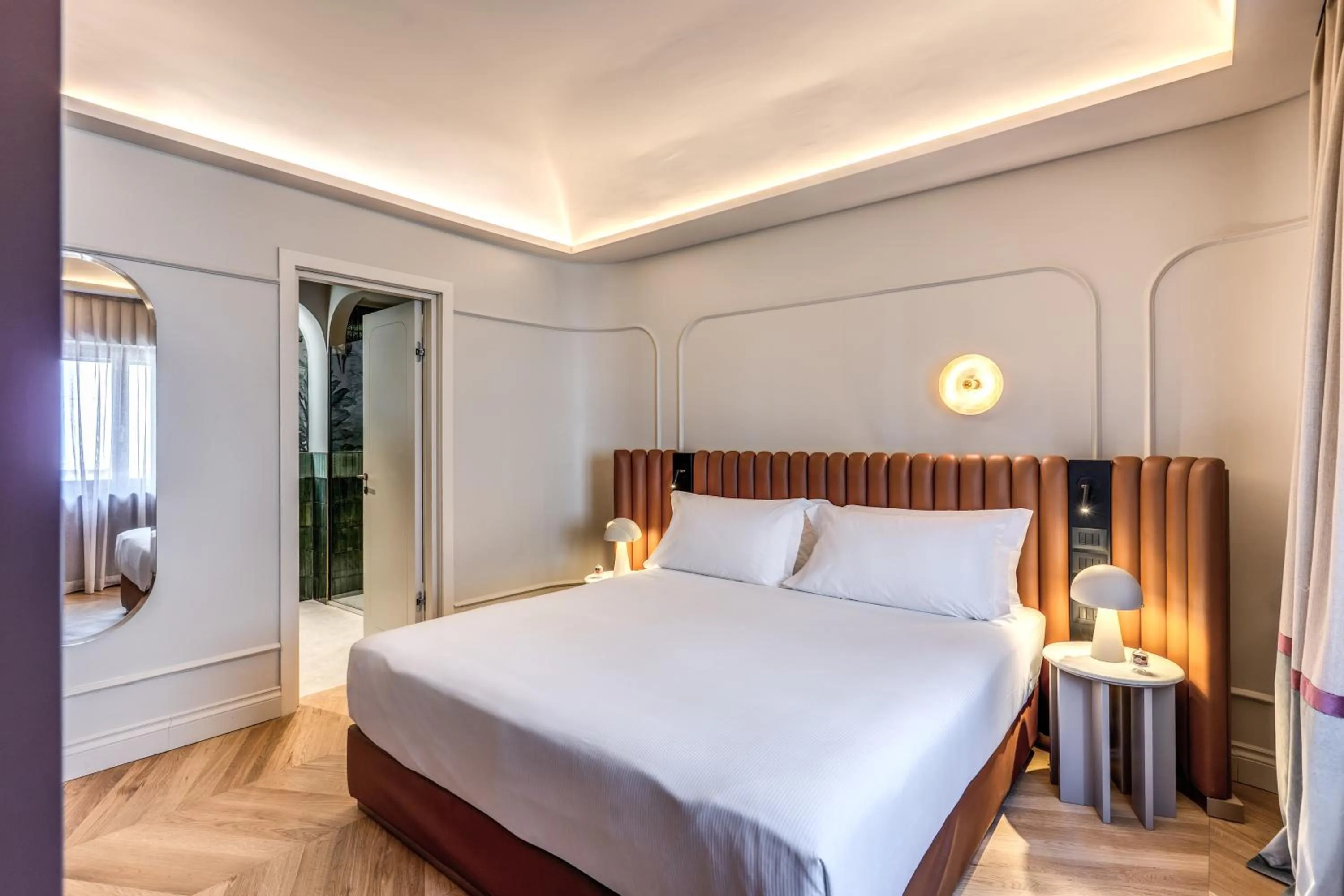 Bed in Dimora Coppelle - Adults Only