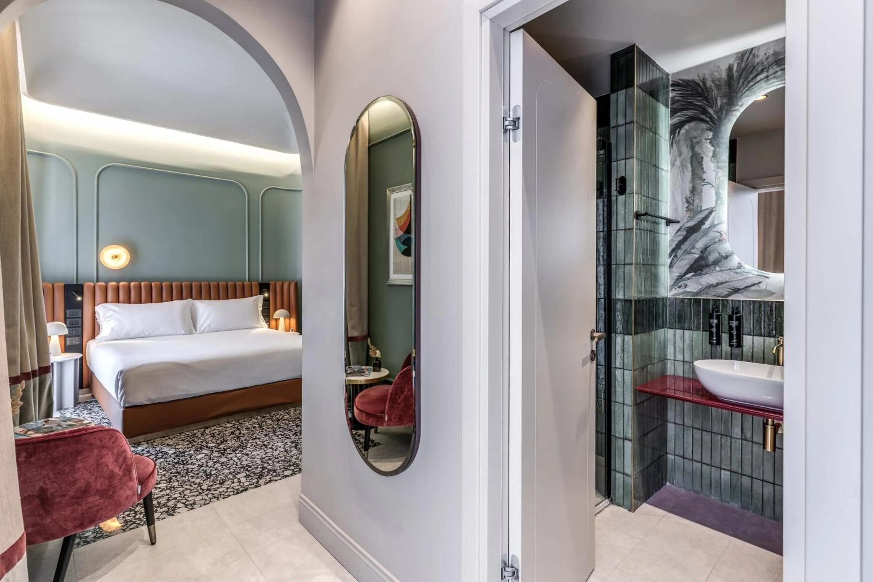 Bed in Dimora Coppelle - Adults Only