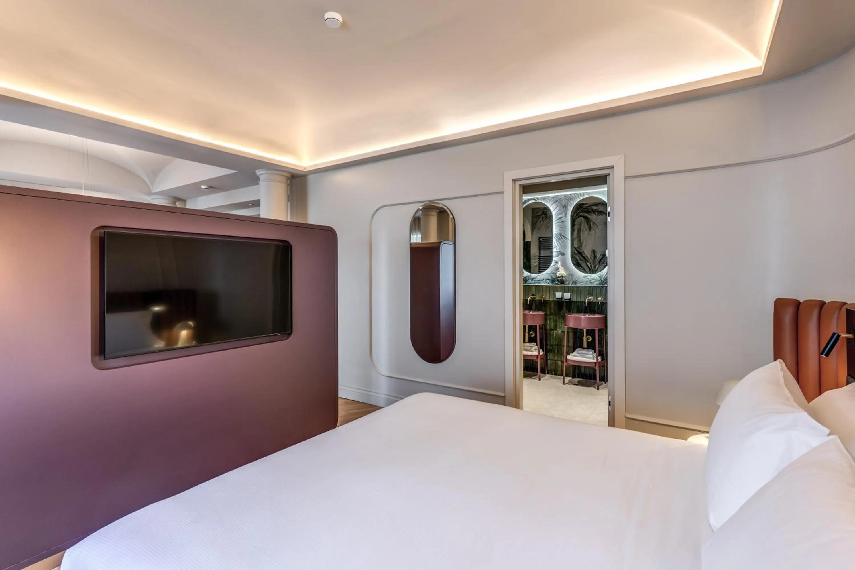 Bed in Dimora Coppelle - Adults Only