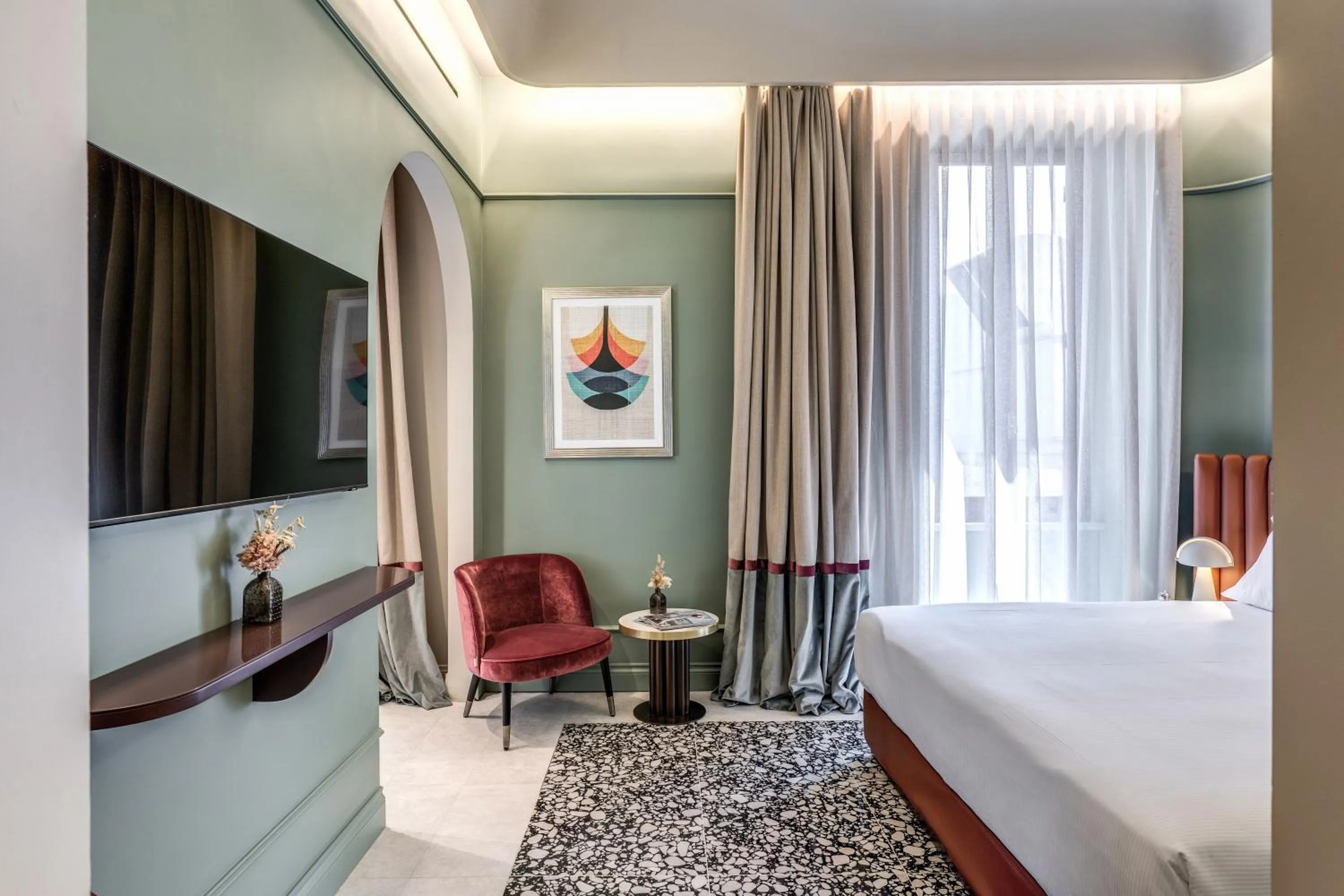 Bed in Dimora Coppelle - Adults Only