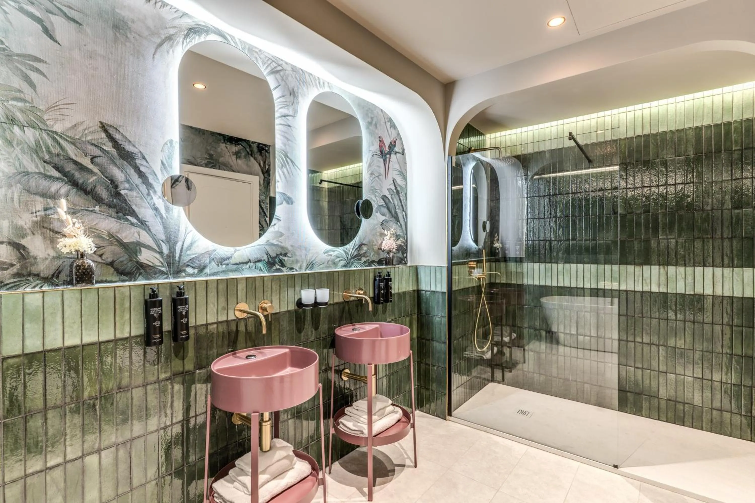 Shower in Dimora Coppelle - Adults Only