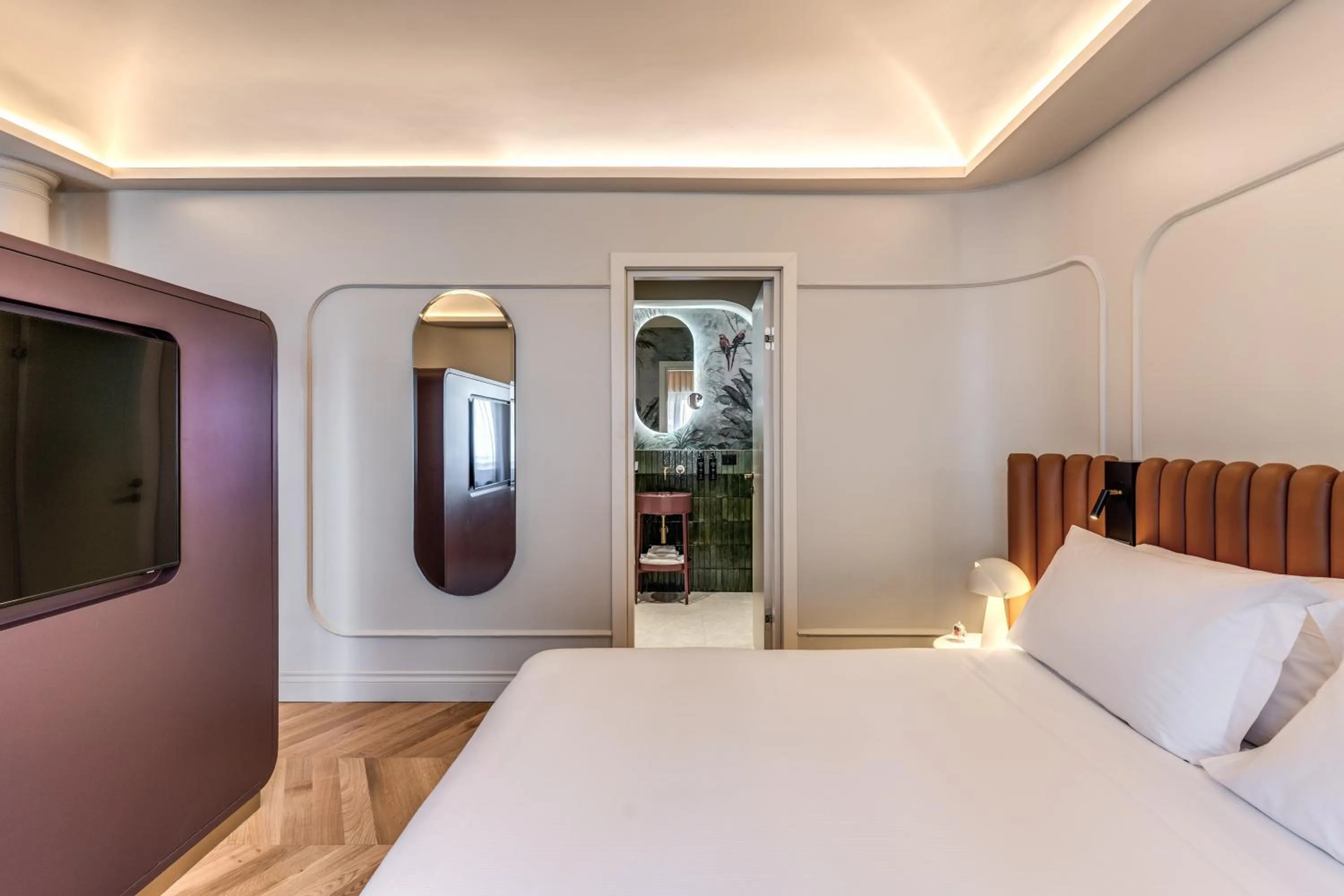 Bed in Dimora Coppelle - Adults Only