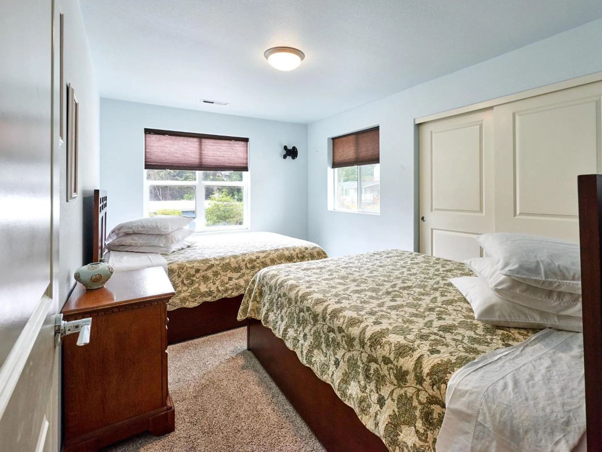 Bed in Surfers Beach Retreat