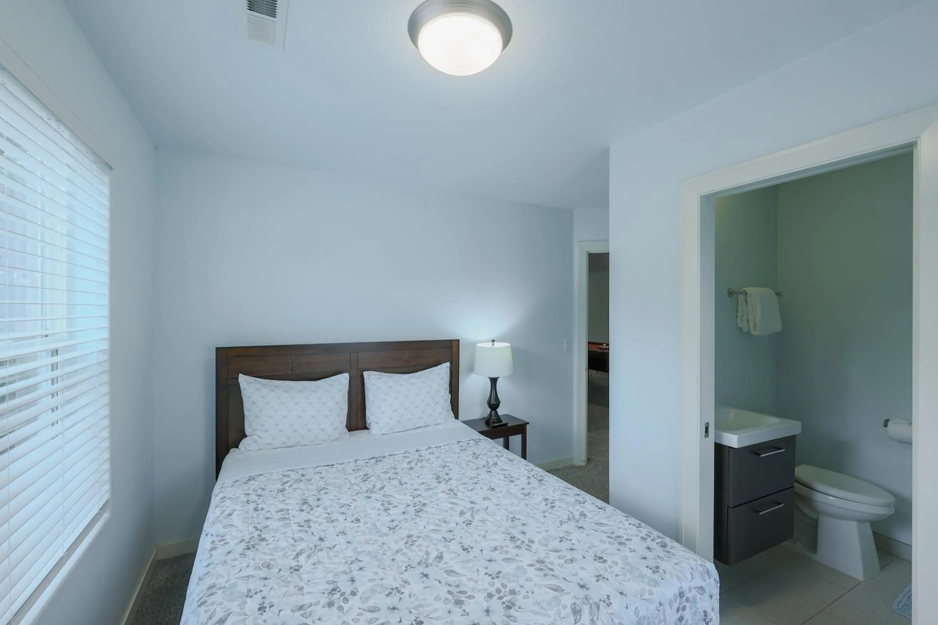 Bed in Surfers Beach Retreat
