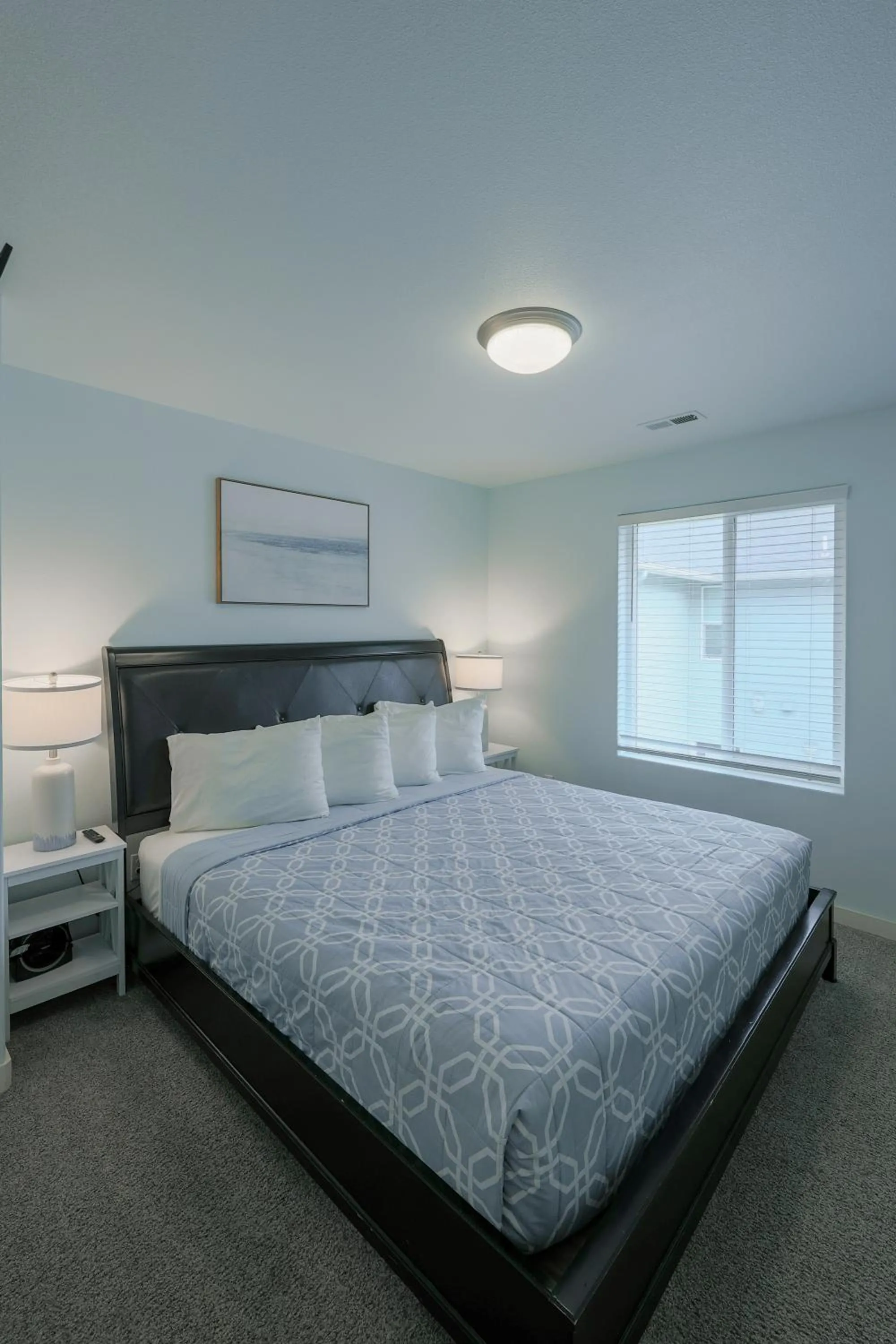 Bed in Surfers Beach Retreat