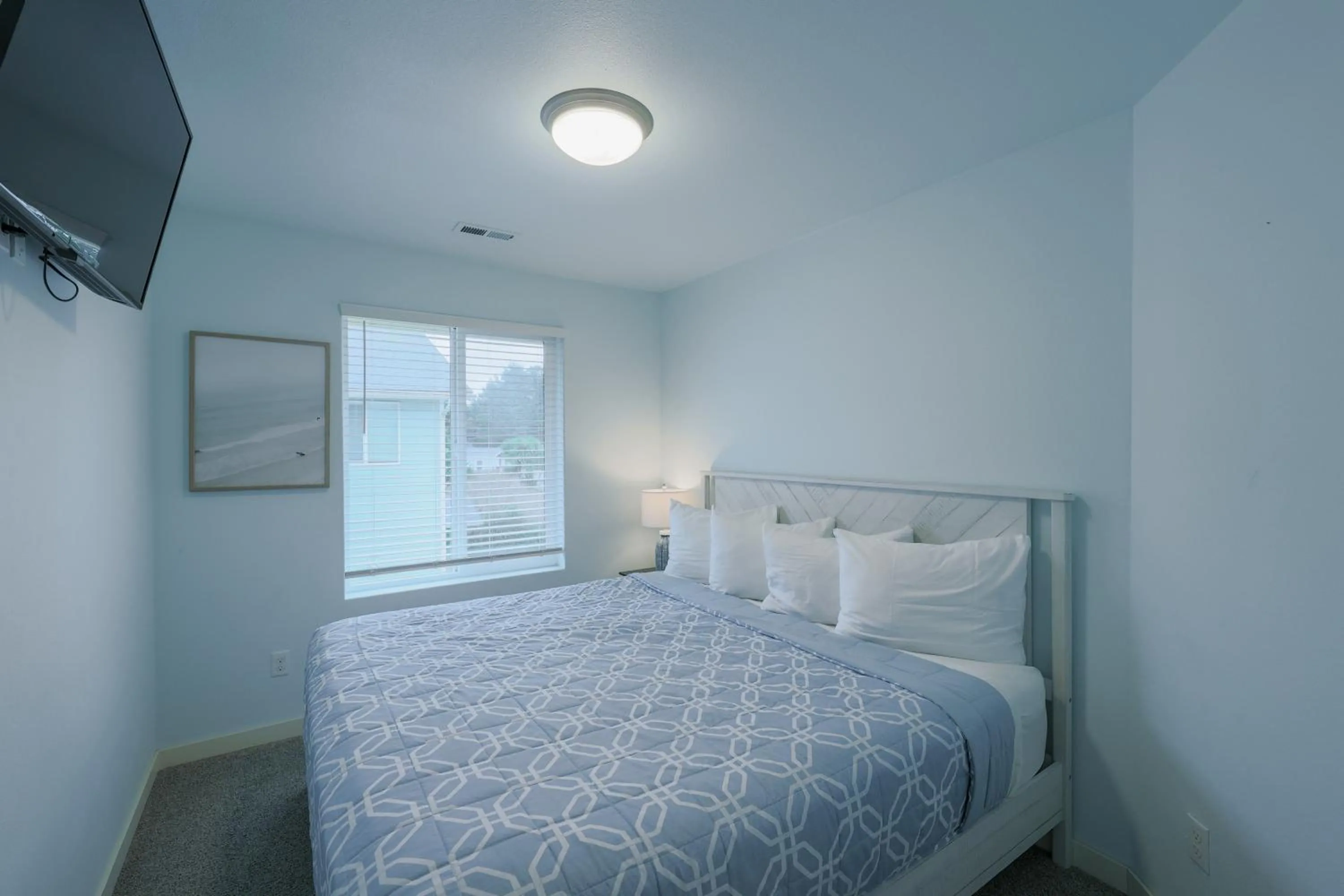 Bed in Surfers Beach Retreat