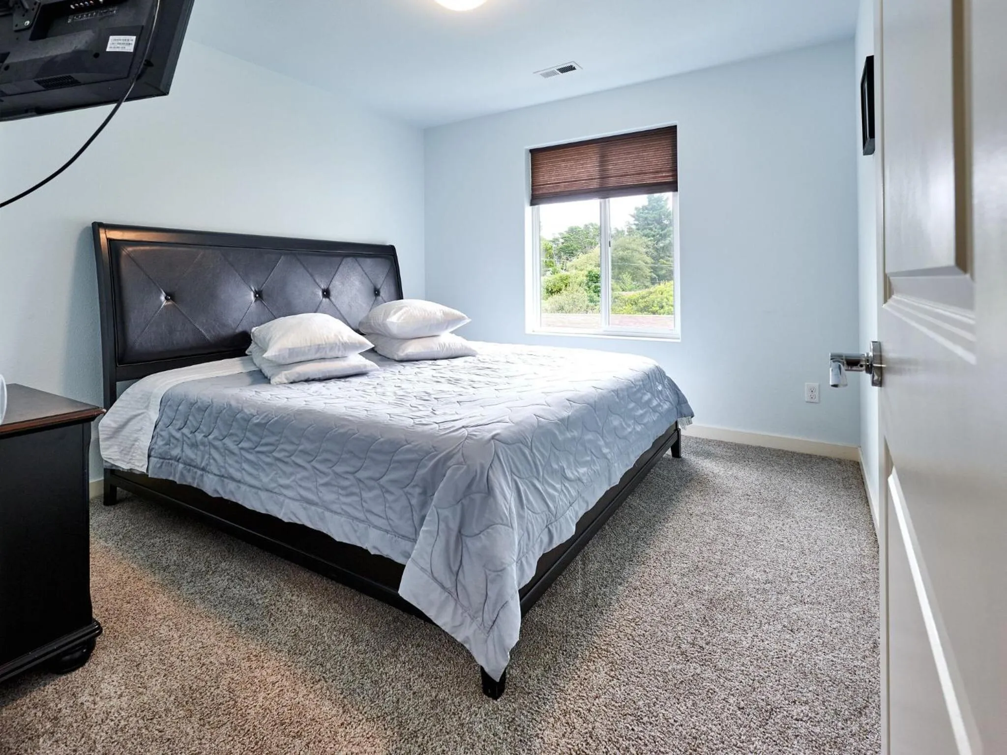 Bed in Surfers Beach Retreat