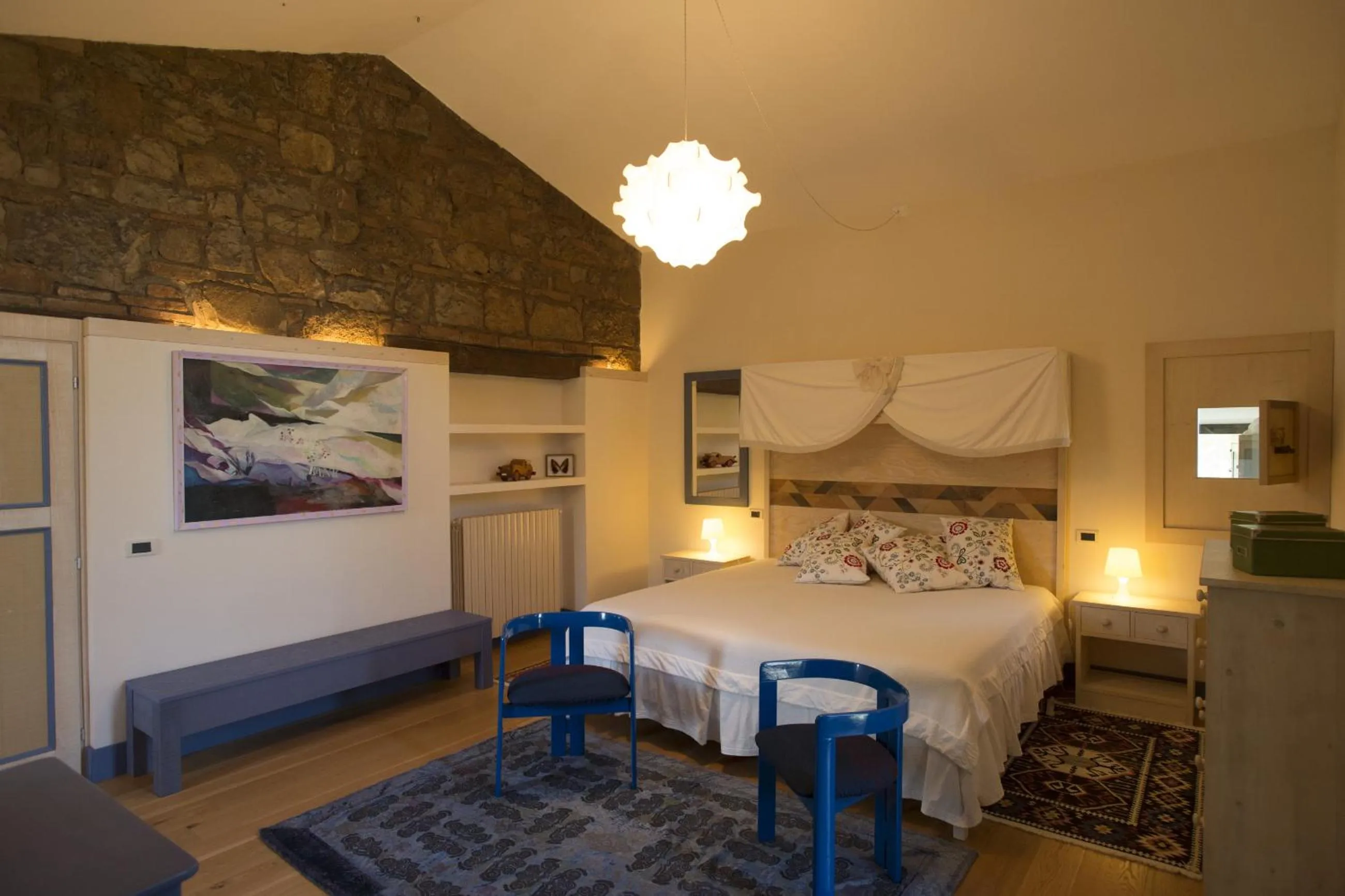Bedroom, Bed in La Vittoria 10 – La Soglia della Val d’Orcia