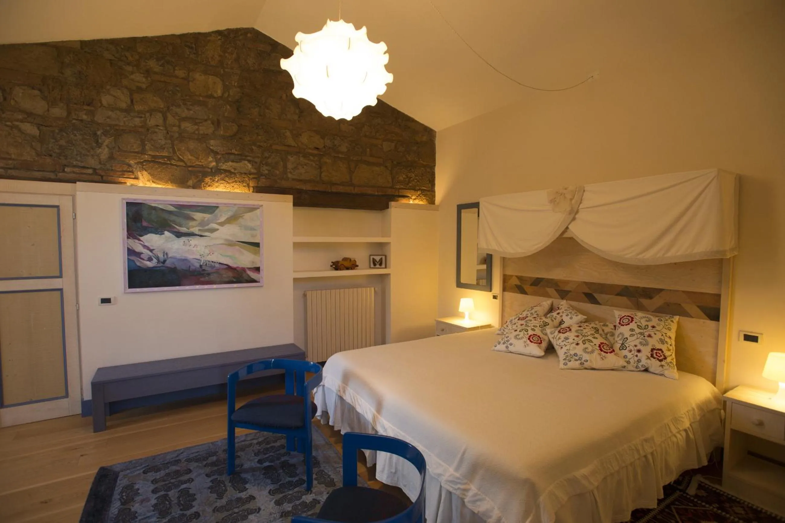 Bedroom, Bed in La Vittoria 10 – La Soglia della Val d’Orcia