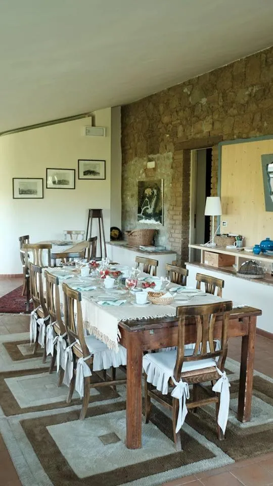 Living room in La Vittoria 10 – La Soglia della Val d’Orcia
