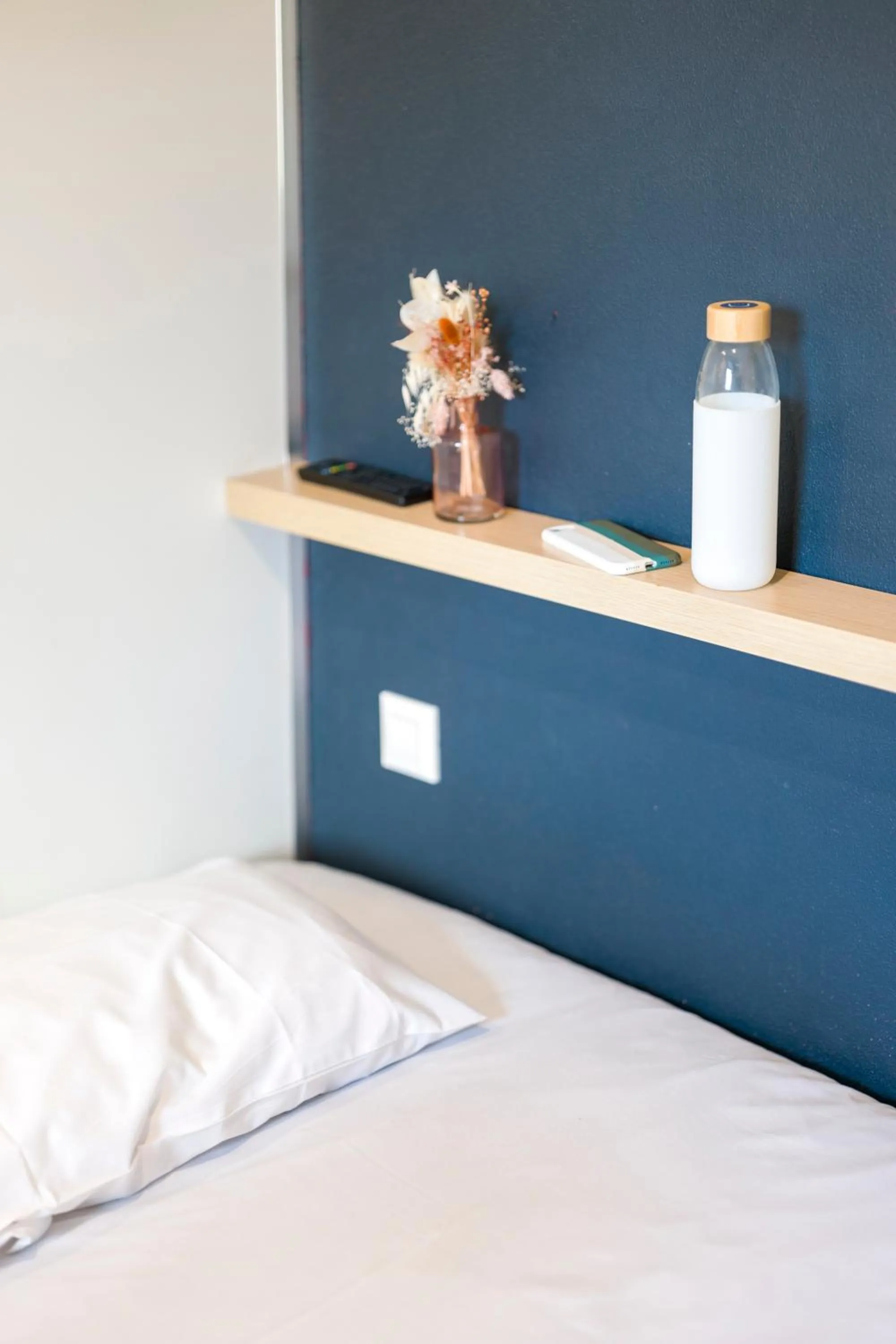 Bed in Eklo Hotels Le Havre