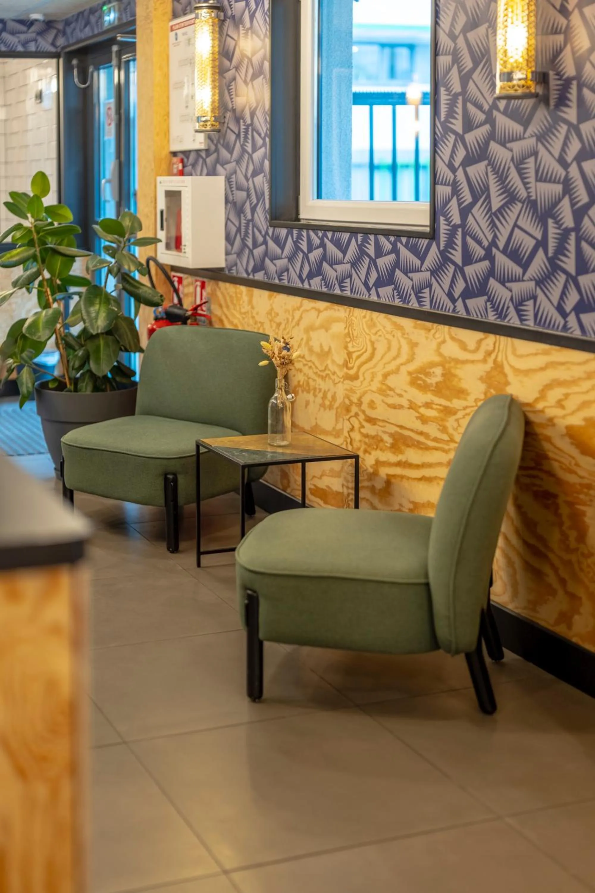 Living room in Eklo Hotels Le Havre