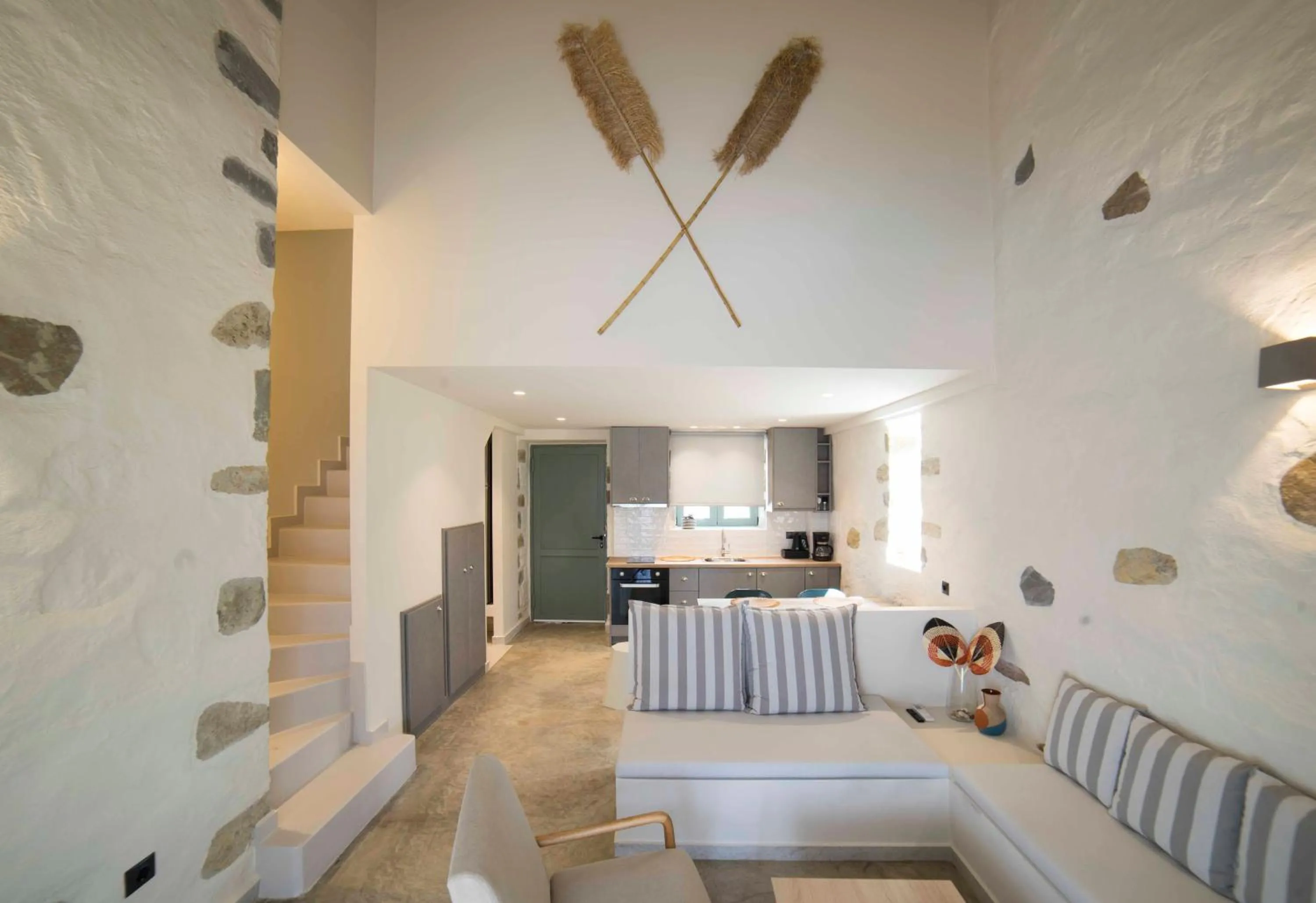 Kitchen or kitchenette in Afentiko Pigadi