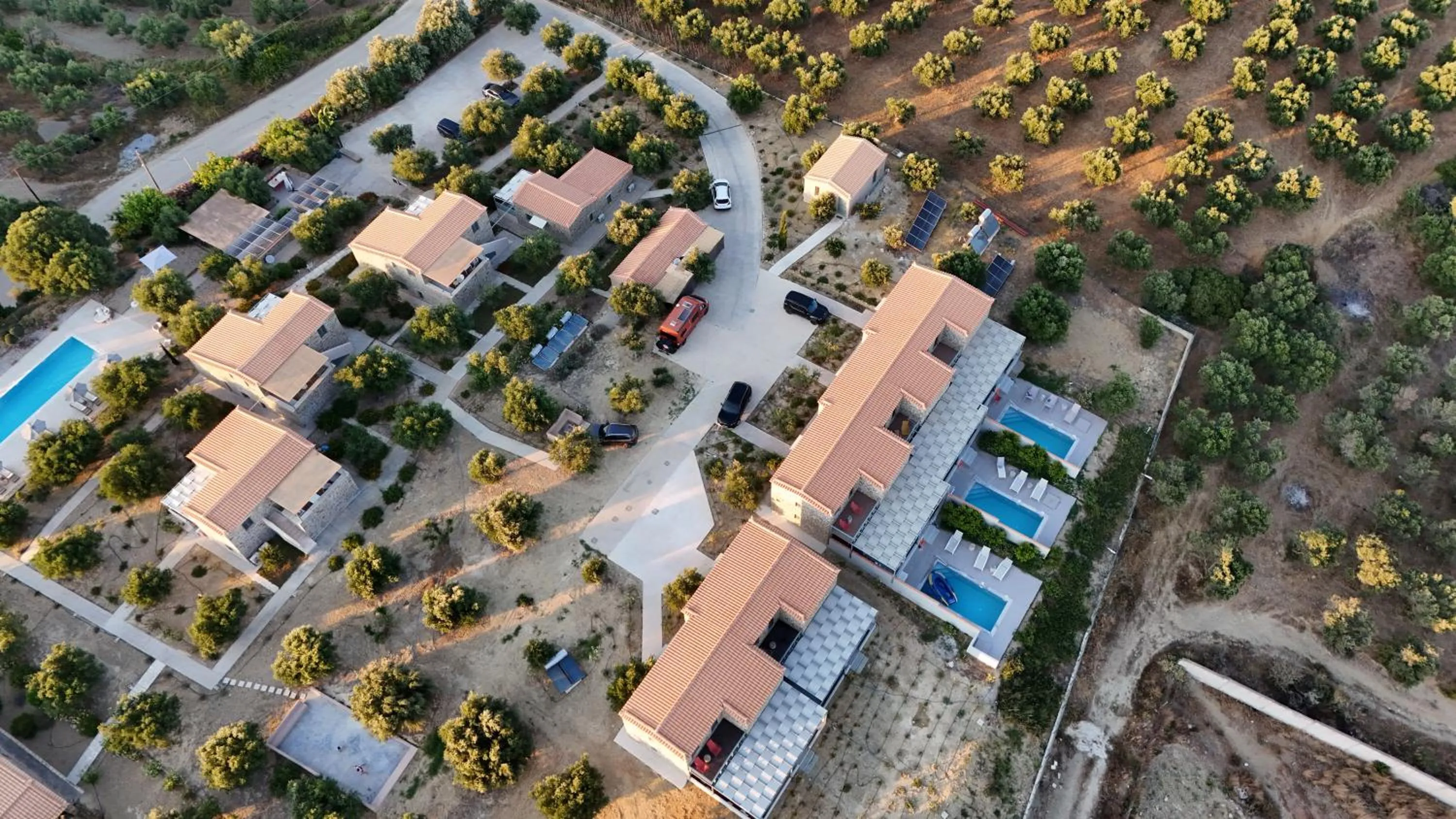 Bird's eye view in Afentiko Pigadi